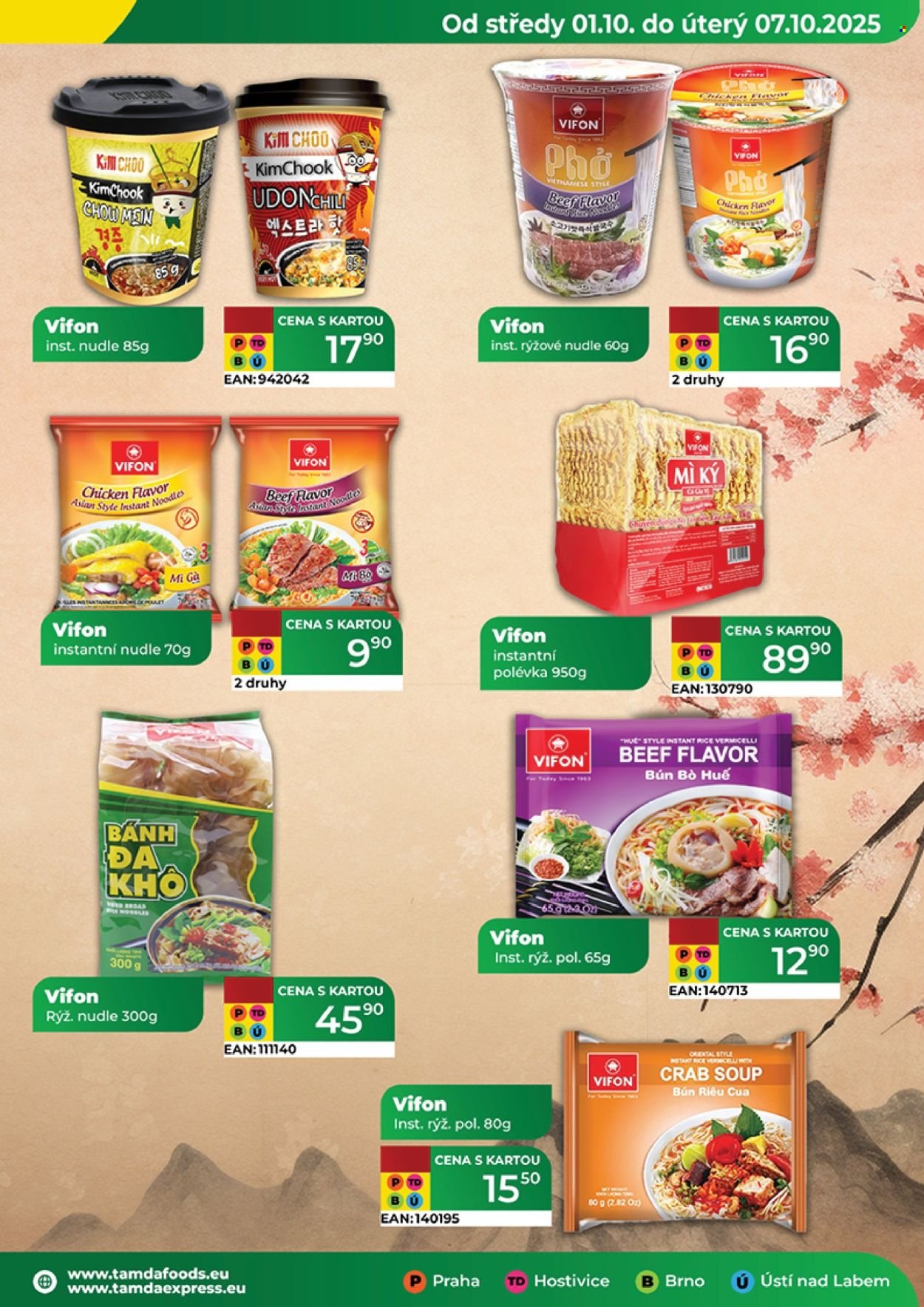 TAMDA FOODS leták - Od středy 1.10.2025 (2025-10-01 - 2025-10-07)