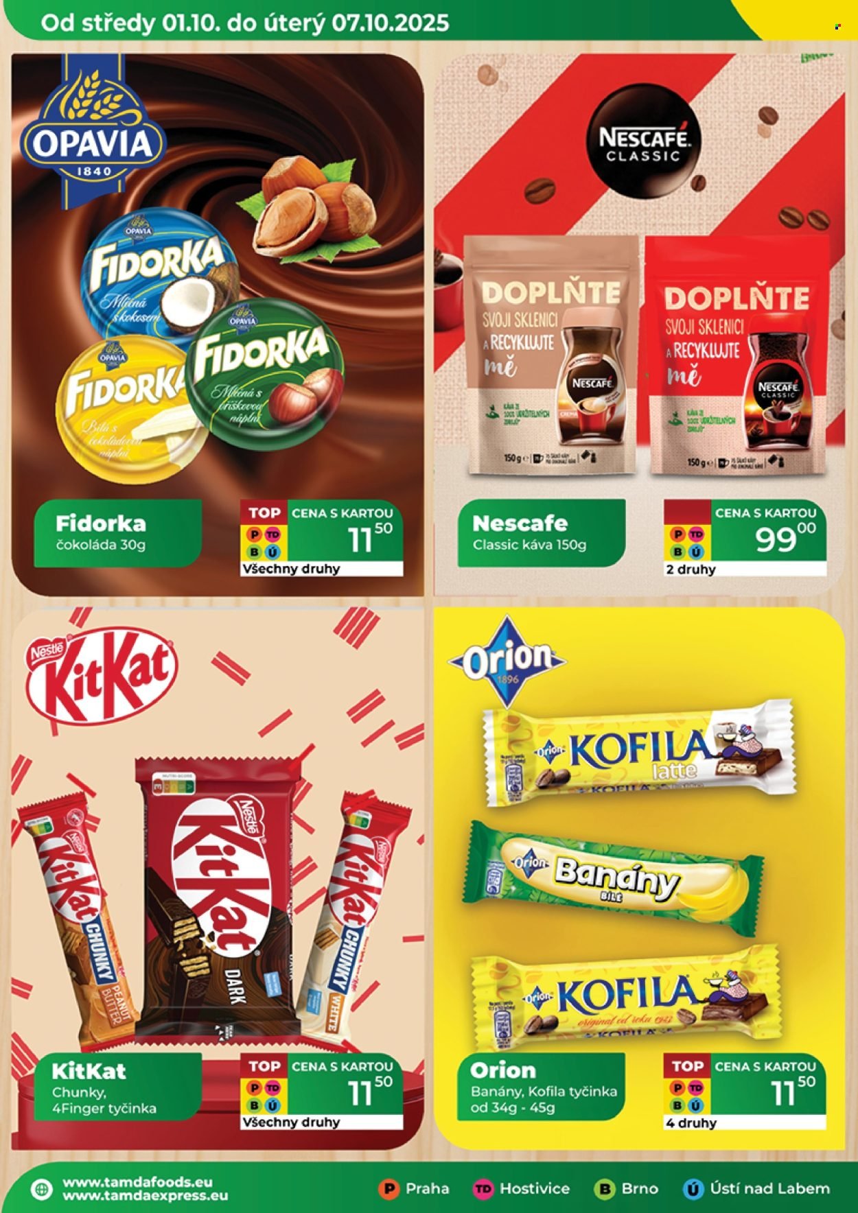TAMDA FOODS leták - Od středy 1.10.2025 (2025-10-01 - 2025-10-07)