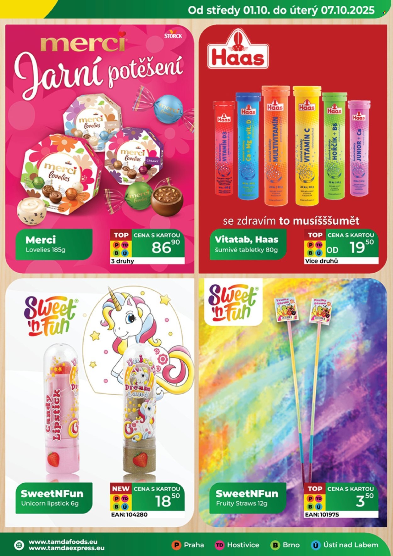 TAMDA FOODS leták - Od středy 1.10.2025 (2025-10-01 - 2025-10-07)