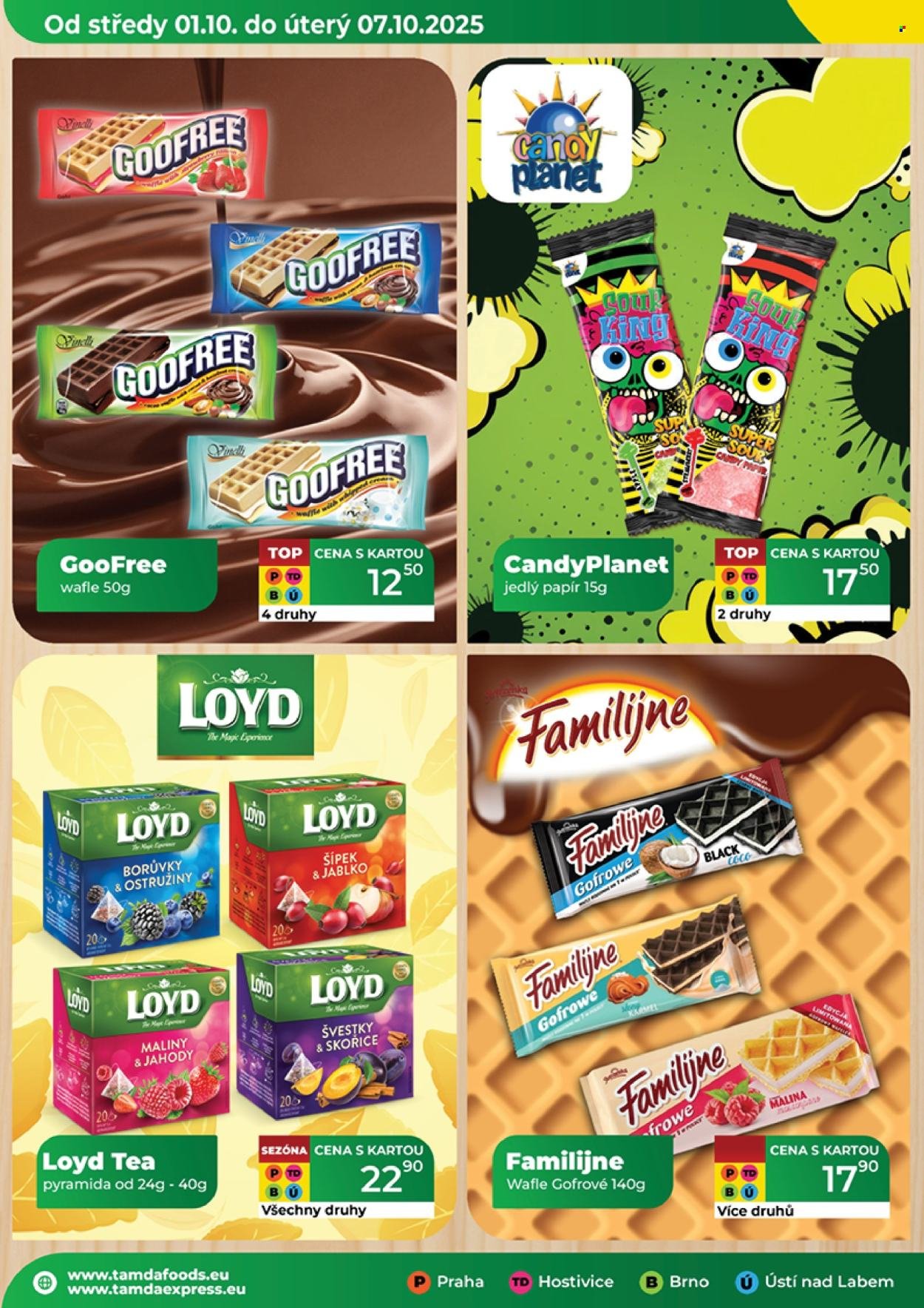 TAMDA FOODS leták - Od středy 1.10.2025 (2025-10-01 - 2025-10-07)