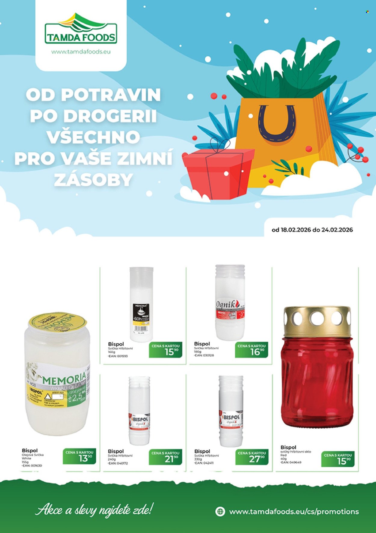 TAMDA FOODS leták - Od středy 18.2.2026 (2026-02-18 - 2026-02-24)