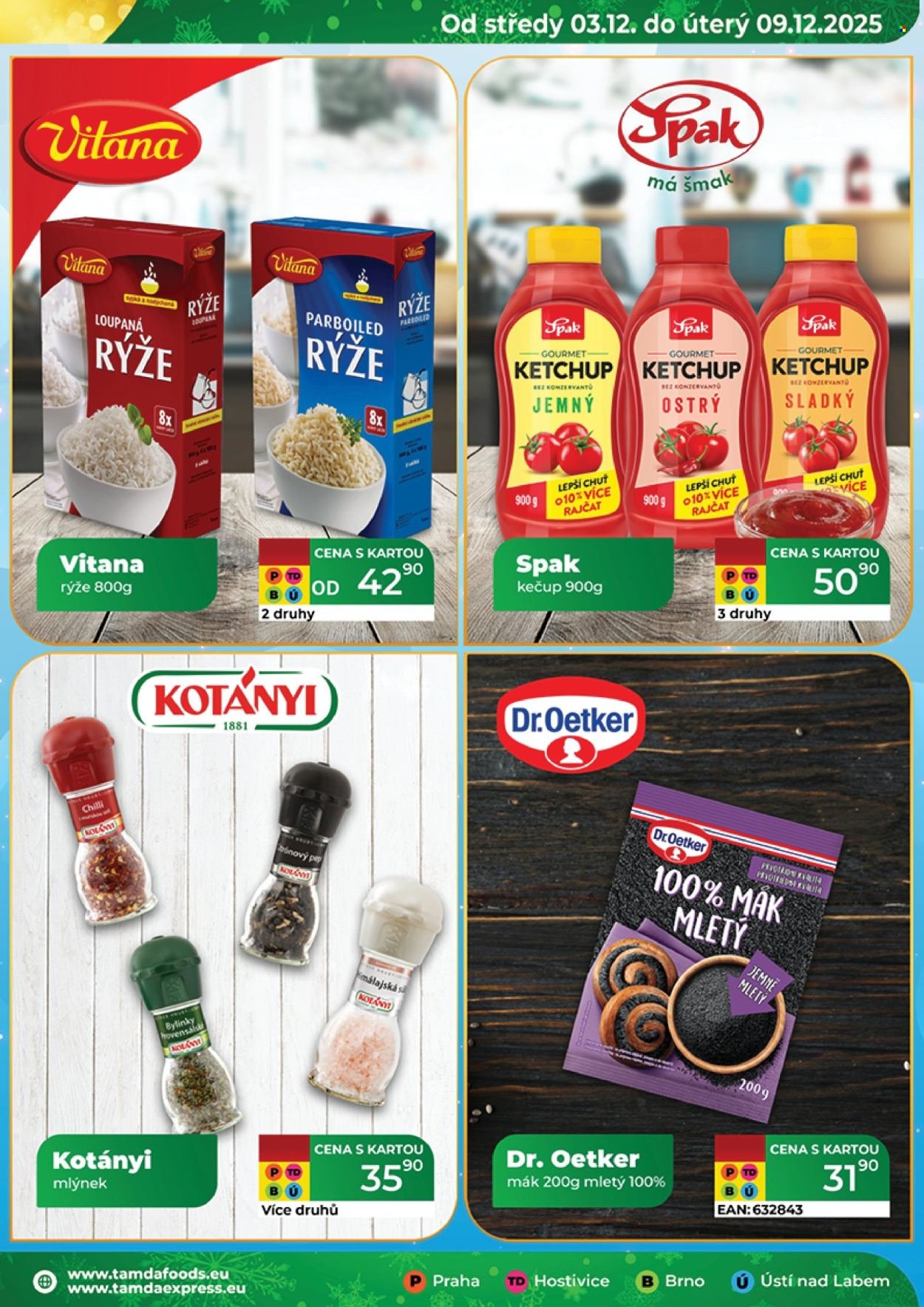 TAMDA FOODS leták - Od středy 3.12.2025 (2025-12-03 - 2025-12-09)