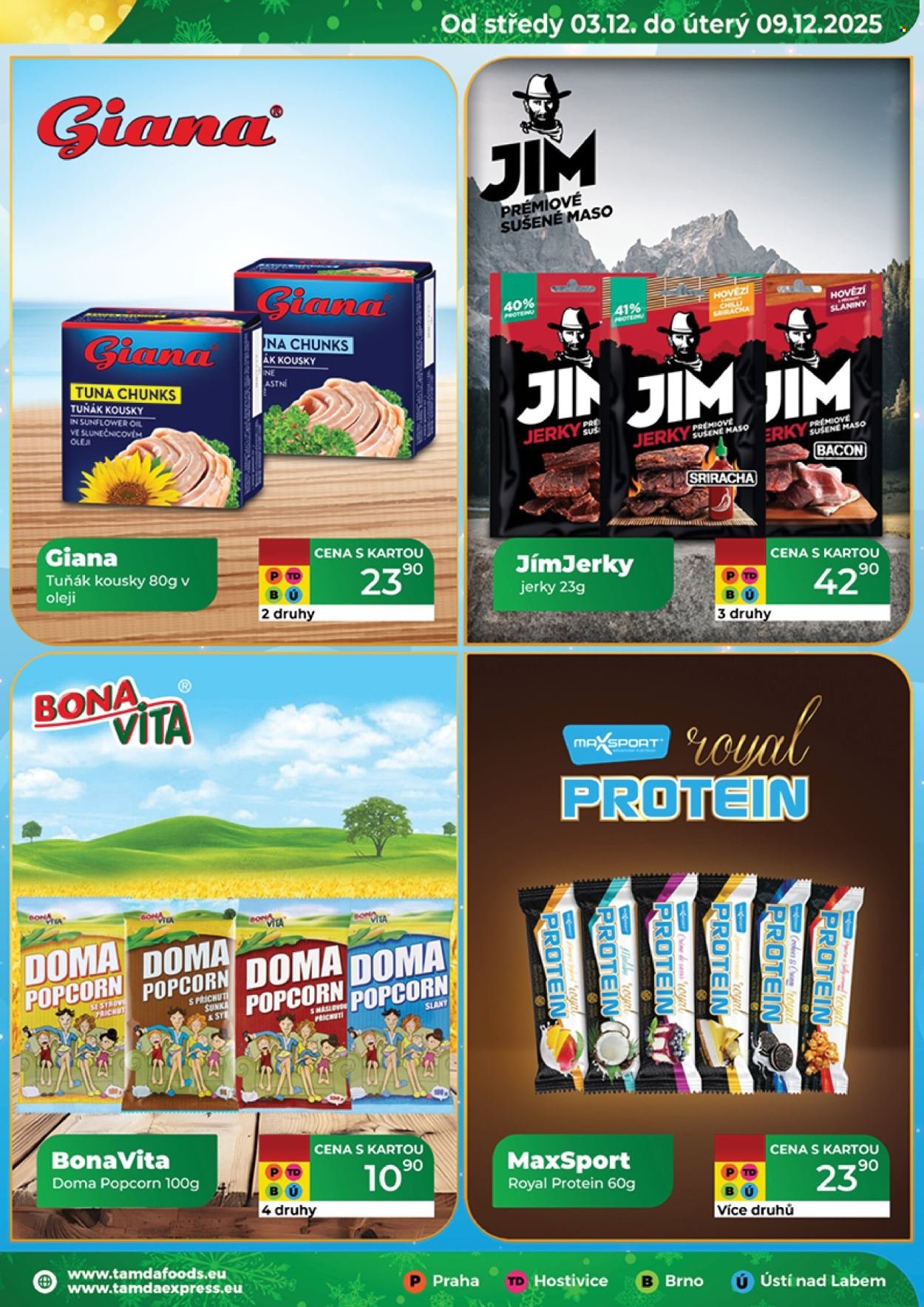 TAMDA FOODS leták - Od středy 3.12.2025 (2025-12-03 - 2025-12-09)