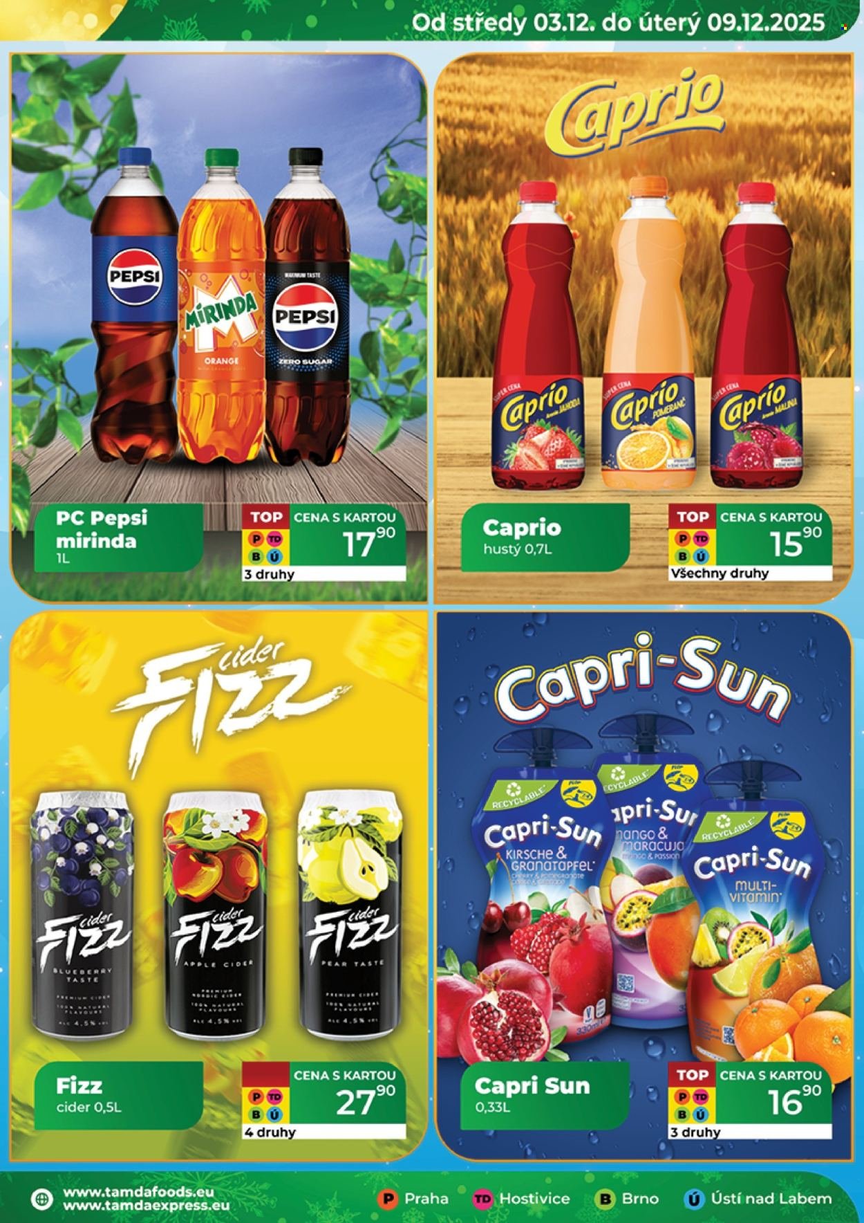 TAMDA FOODS leták - Od středy 3.12.2025 (2025-12-03 - 2025-12-09)