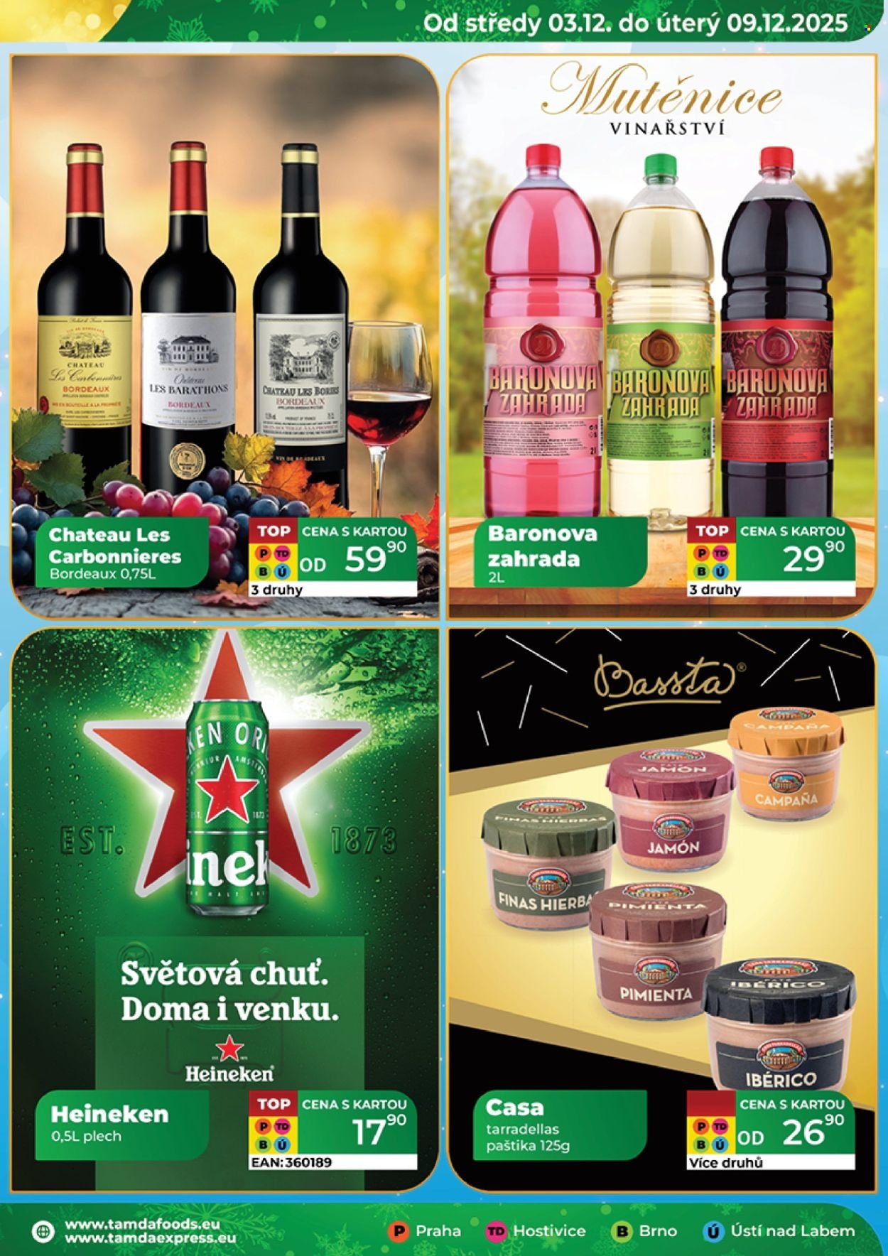 TAMDA FOODS leták - Od středy 3.12.2025 (2025-12-03 - 2025-12-09)