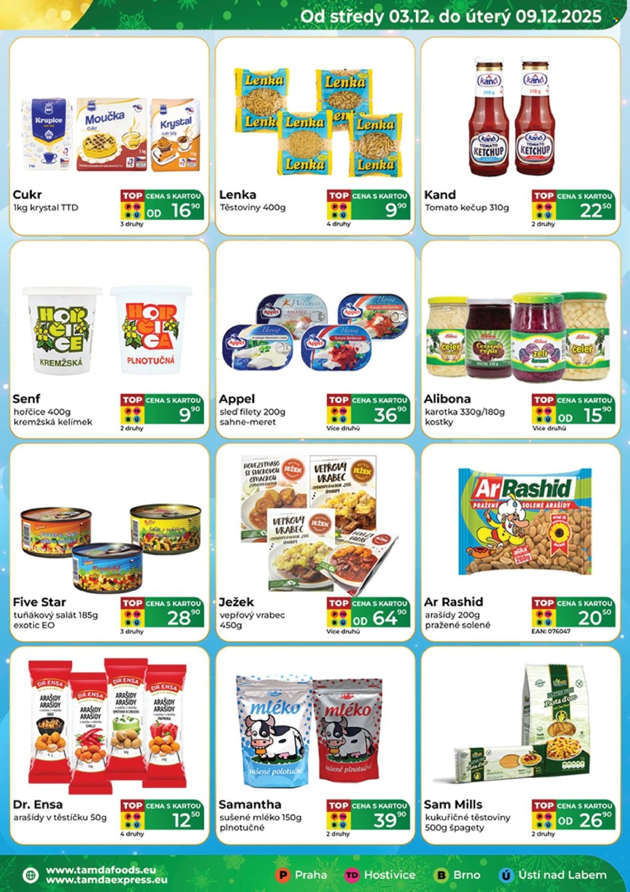 TAMDA FOODS leták - Od středy 3.12.2025 (2025-12-03 - 2025-12-09)