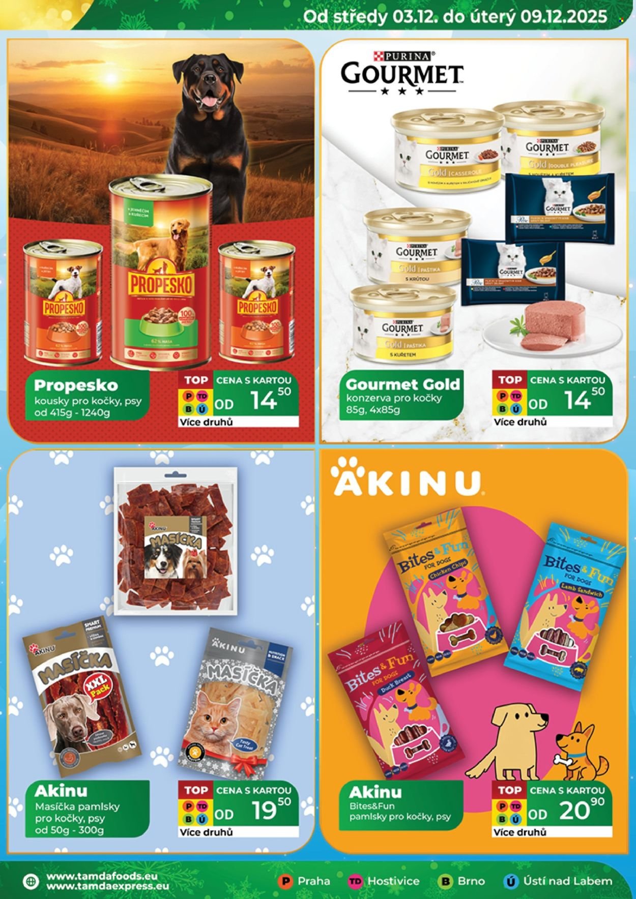 TAMDA FOODS leták - Od středy 3.12.2025 (2025-12-03 - 2025-12-09)