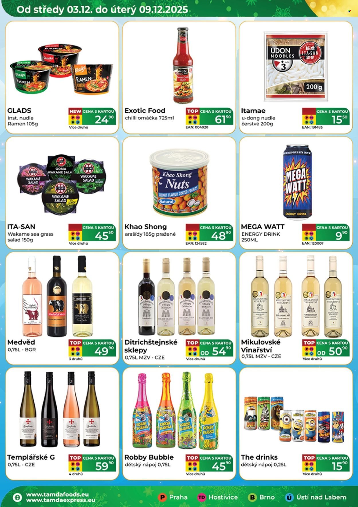 TAMDA FOODS leták - Od středy 3.12.2025 (2025-12-03 - 2025-12-09)