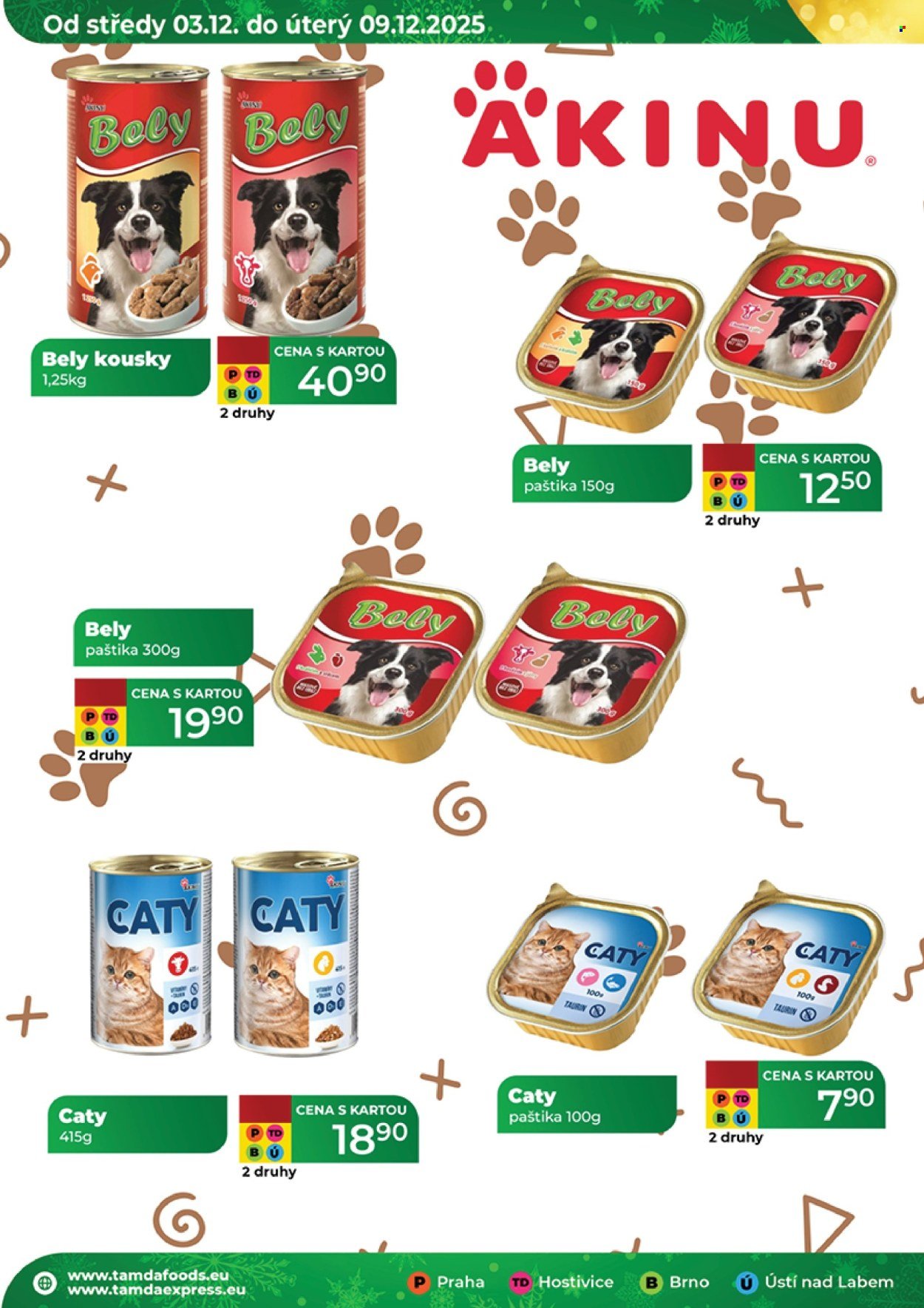 TAMDA FOODS leták - Od středy 3.12.2025 (2025-12-03 - 2025-12-09)