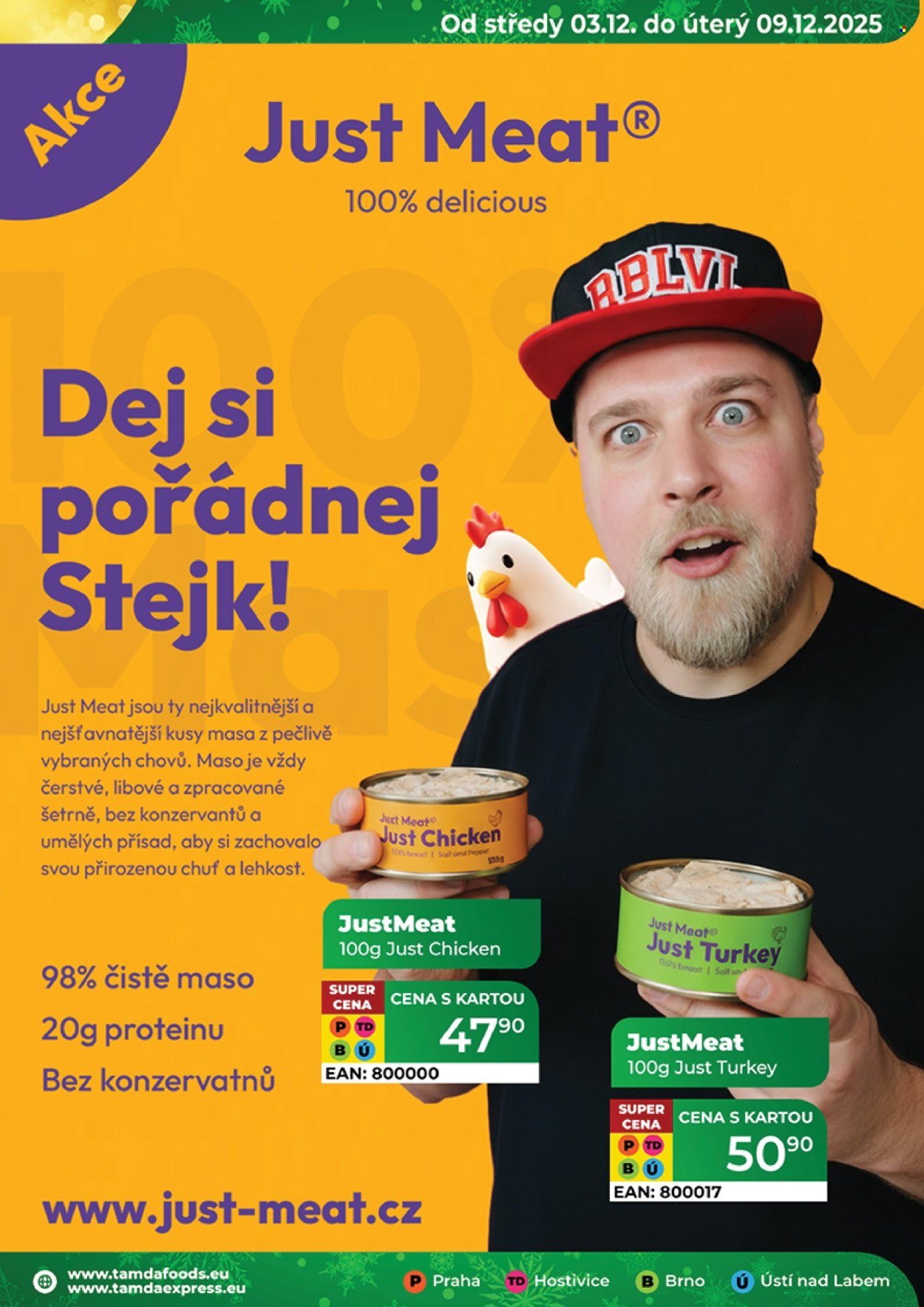 TAMDA FOODS leták - Od středy 3.12.2025 (2025-12-03 - 2025-12-09)