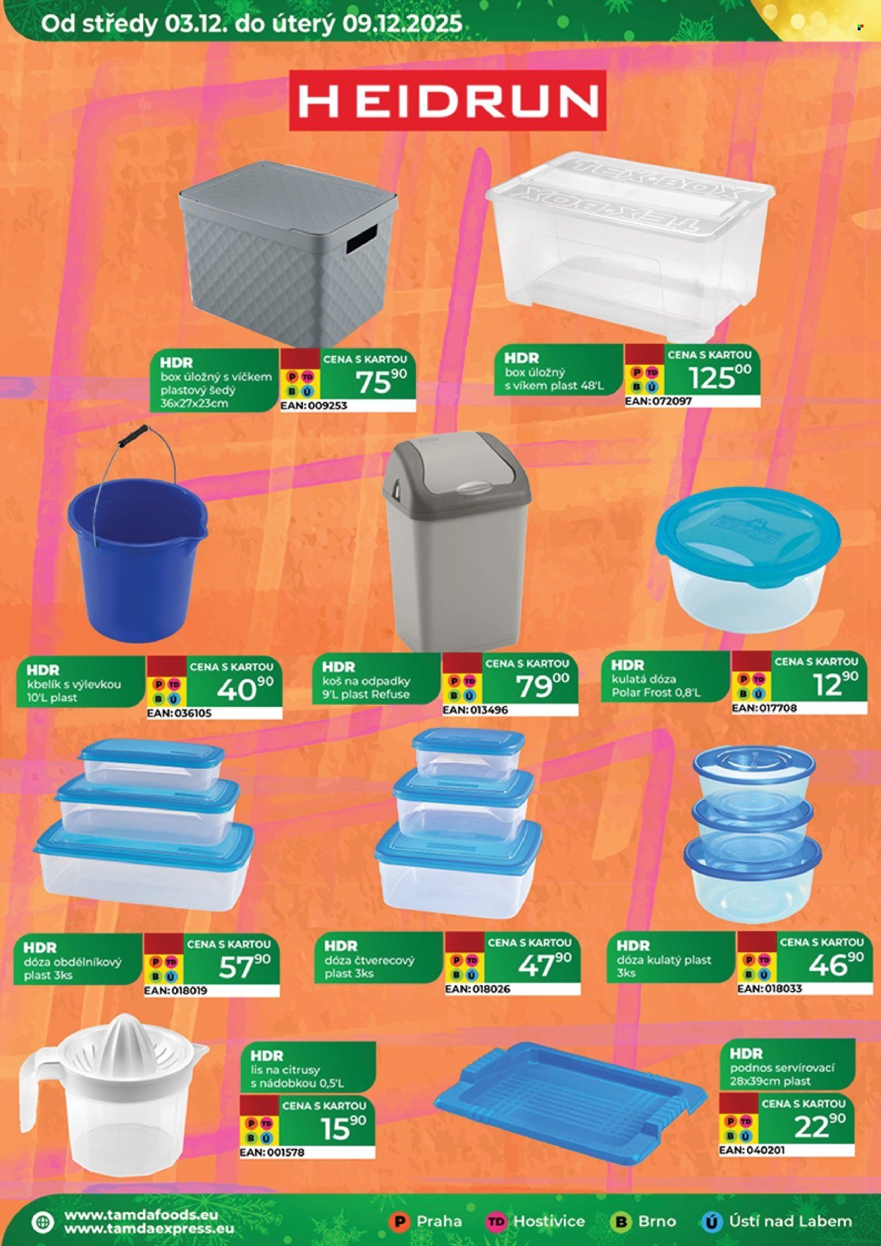 TAMDA FOODS leták - Od středy 3.12.2025 (2025-12-03 - 2025-12-09)
