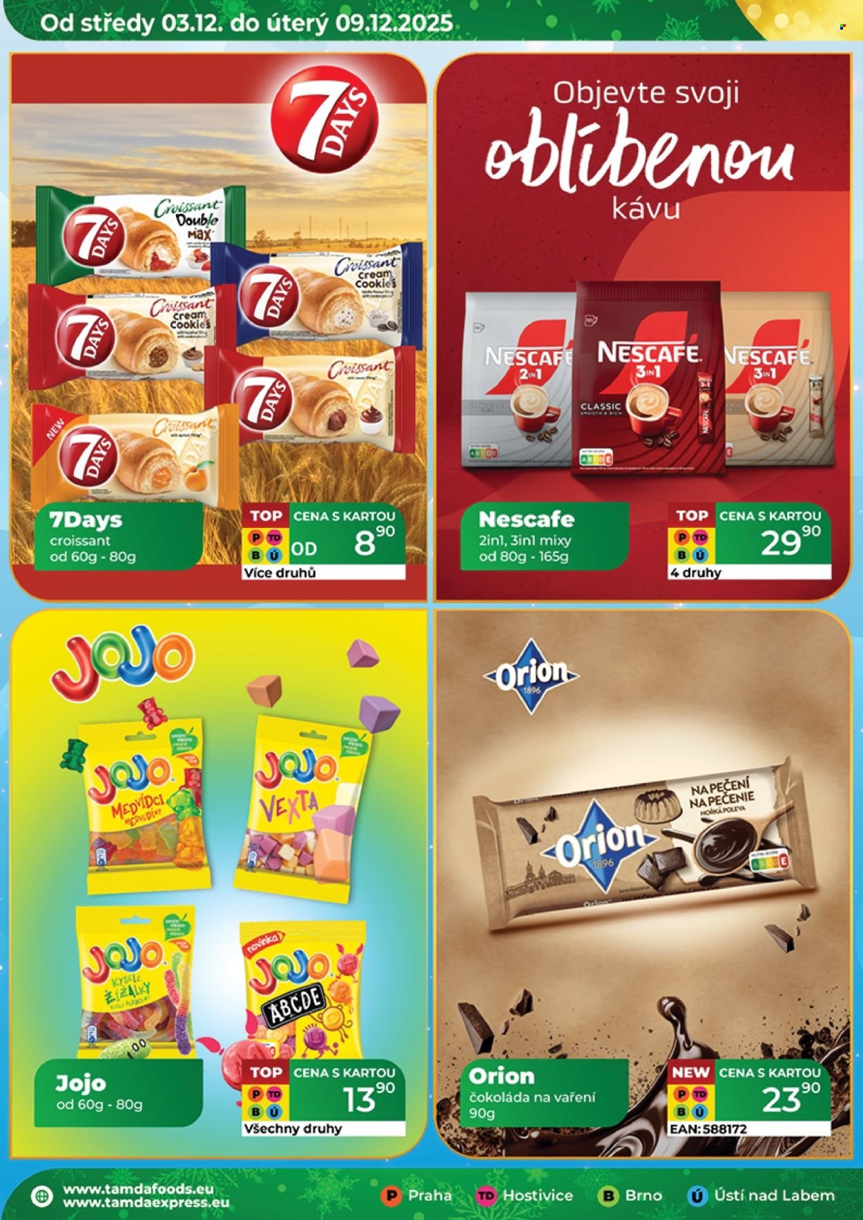TAMDA FOODS leták - Od středy 3.12.2025 (2025-12-03 - 2025-12-09)