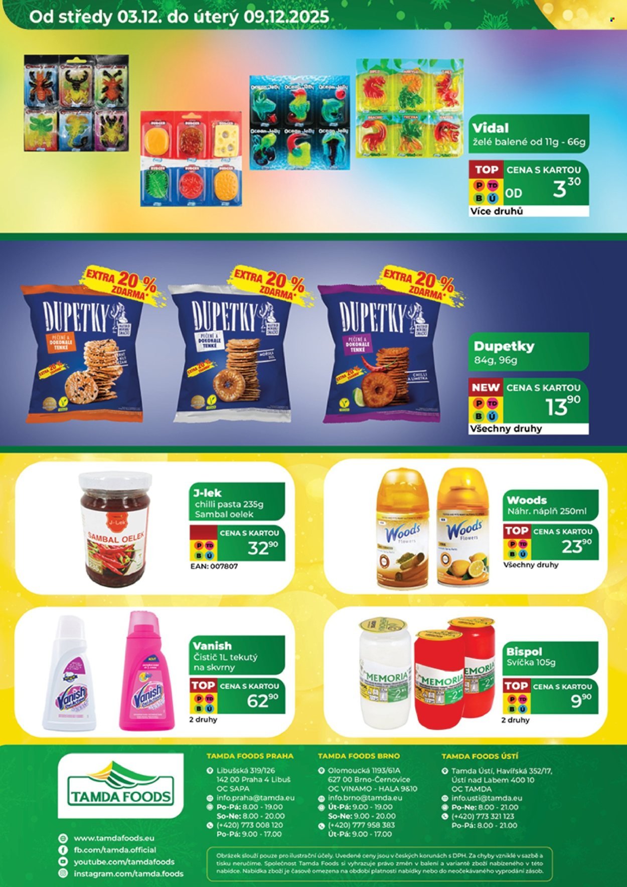TAMDA FOODS leták - Od středy 3.12.2025 (2025-12-03 - 2025-12-09)