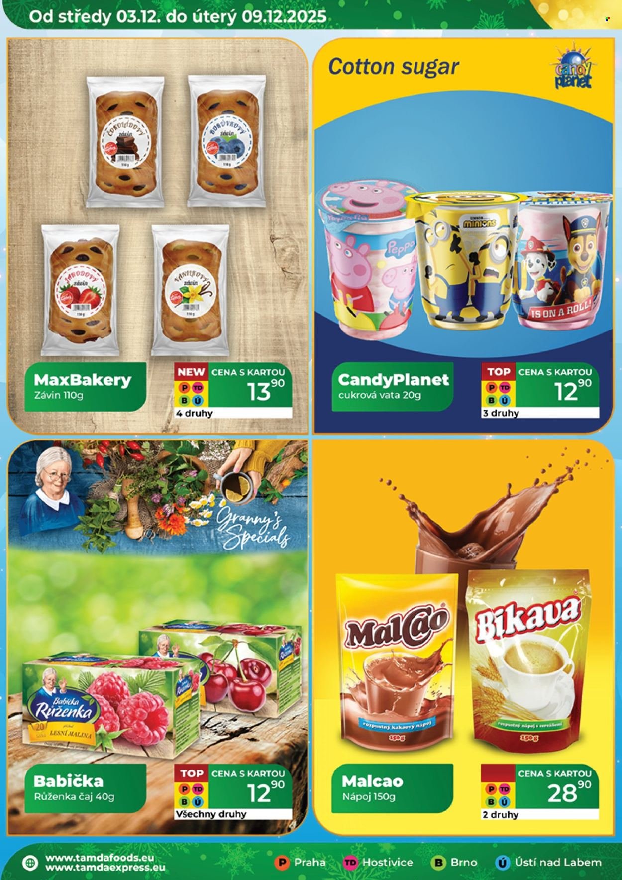 TAMDA FOODS leták - Od středy 3.12.2025 (2025-12-03 - 2025-12-09)
