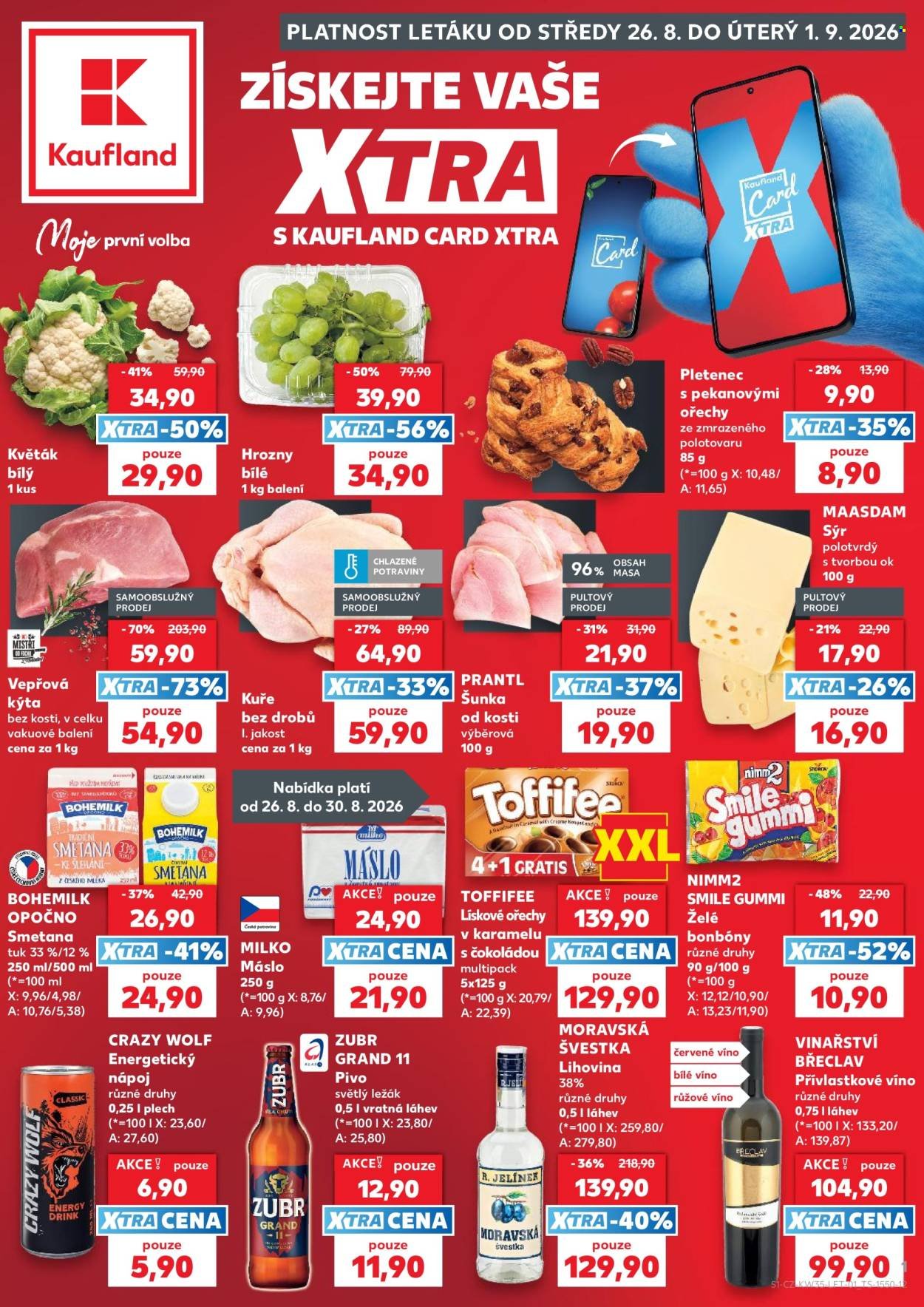 KAUFLAND leták - Od středy 26.8.2026
