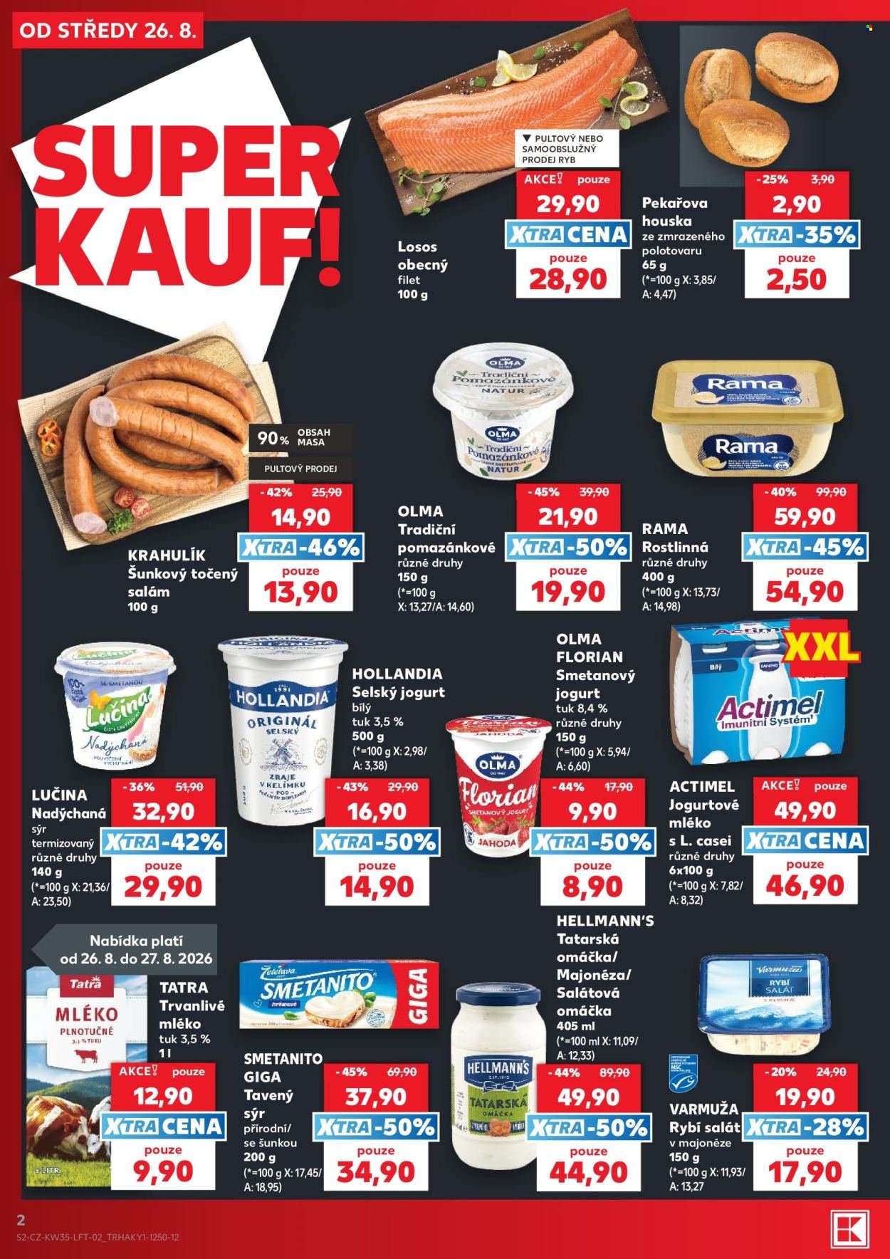 KAUFLAND leták - Od středy 26.8.2026