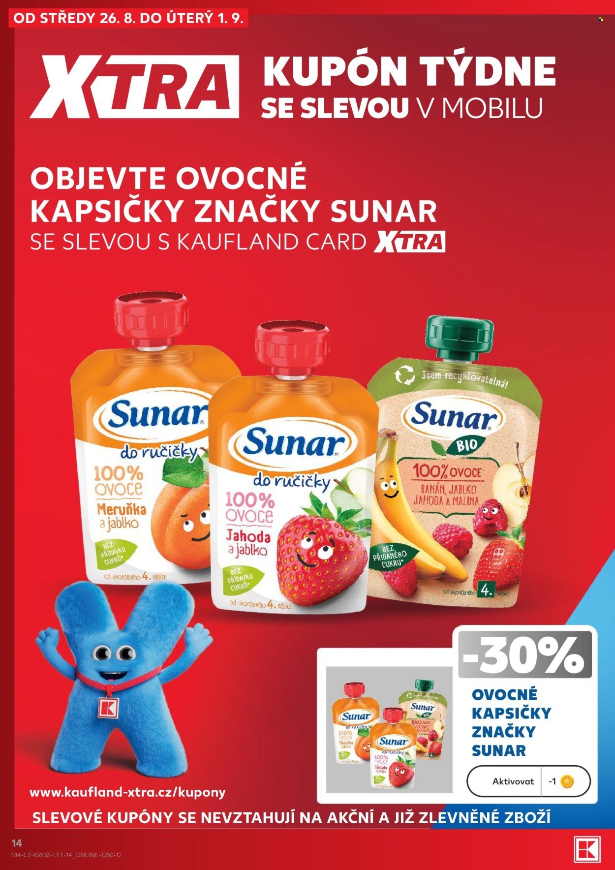 KAUFLAND leták - Od středy 26.8.2026