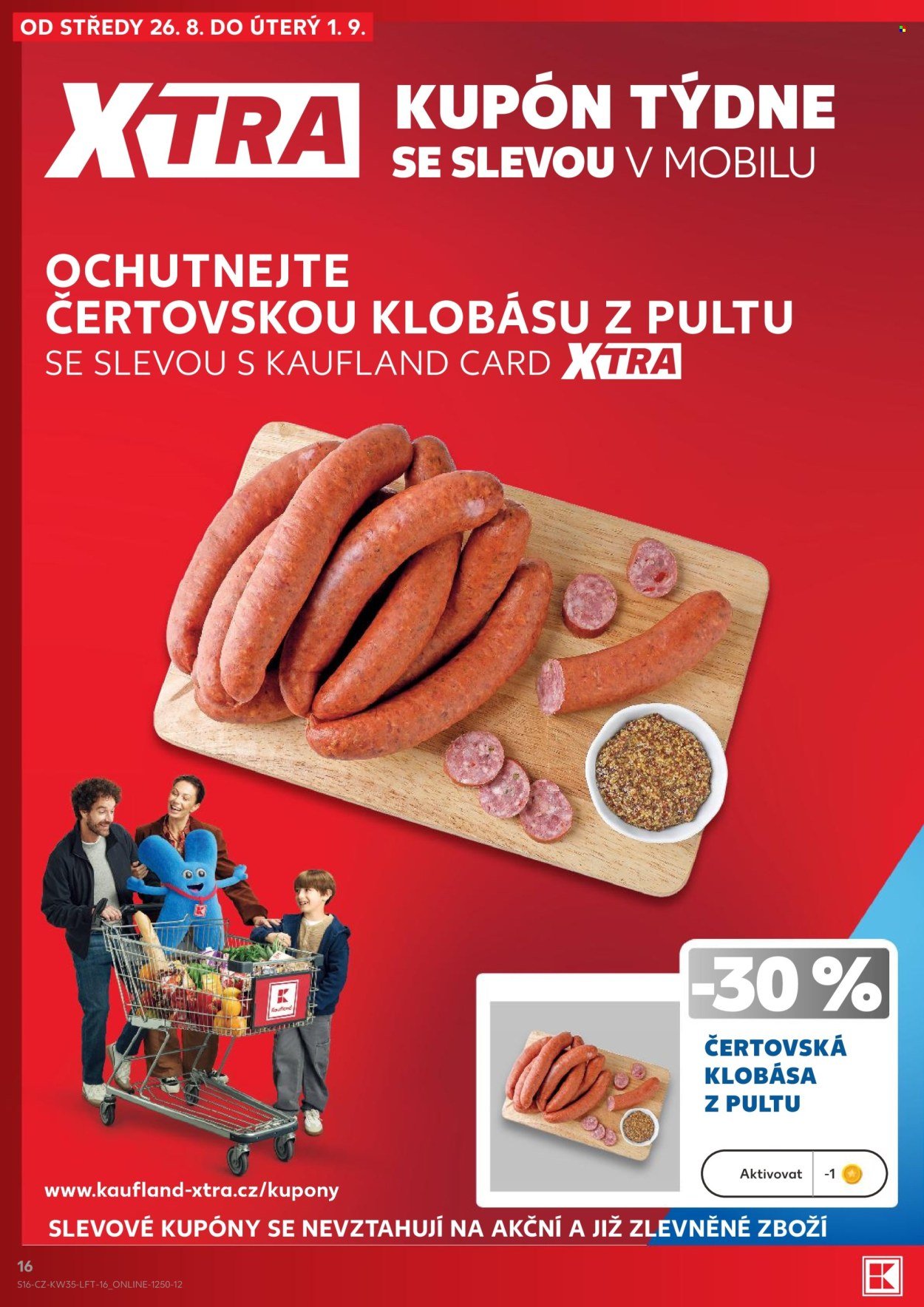 KAUFLAND leták - Od středy 26.8.2026