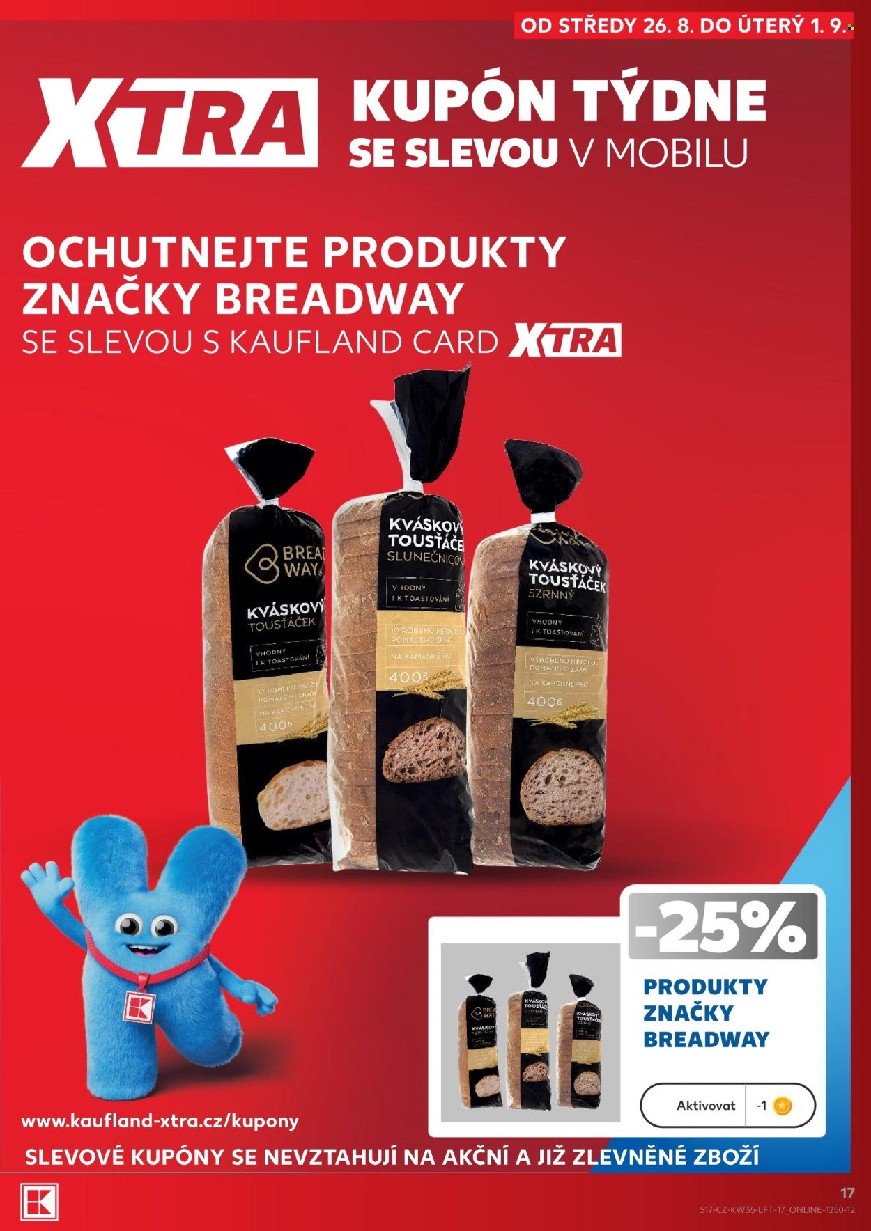 KAUFLAND leták - Od středy 26.8.2026