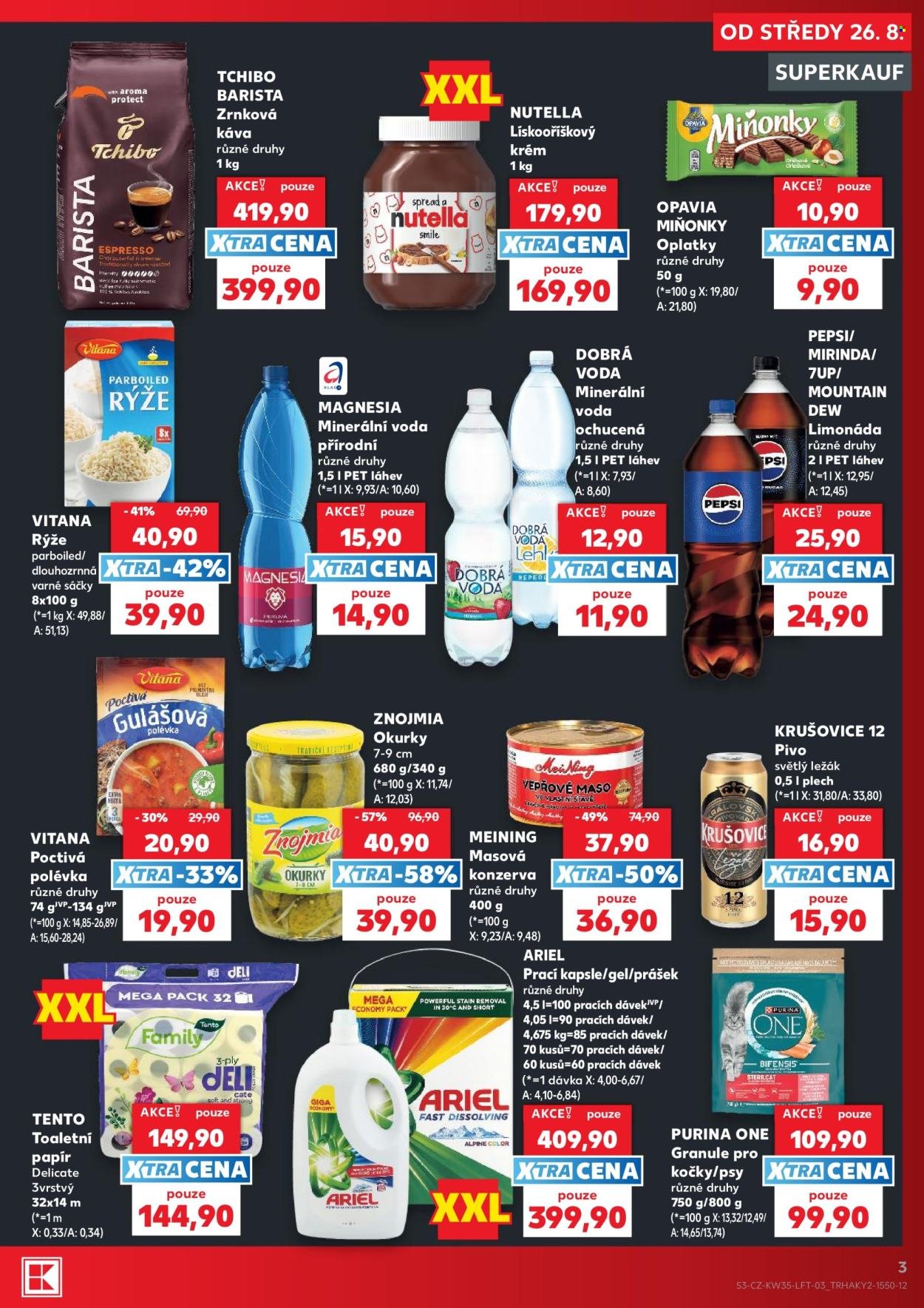 KAUFLAND leták - Od středy 26.8.2026