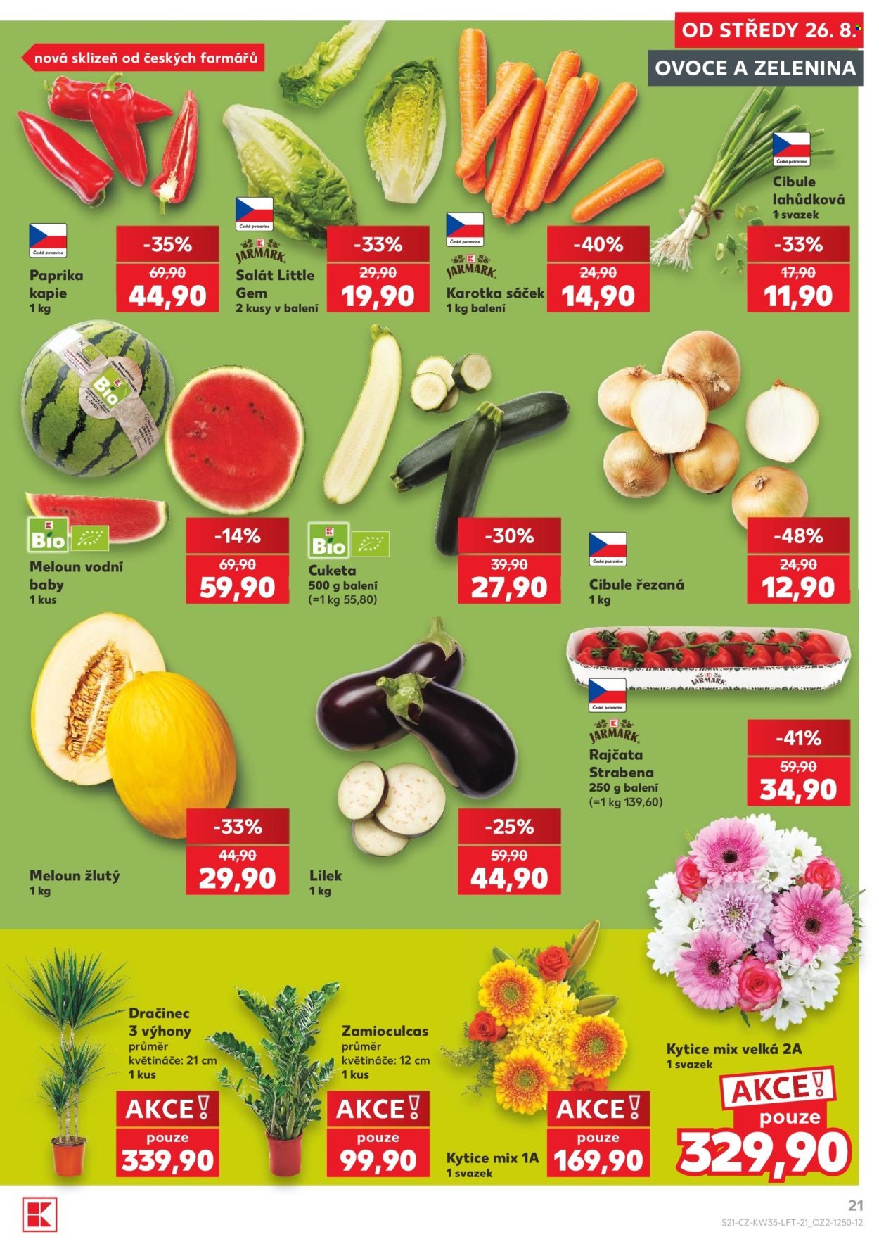 KAUFLAND leták - Od středy 26.8.2026