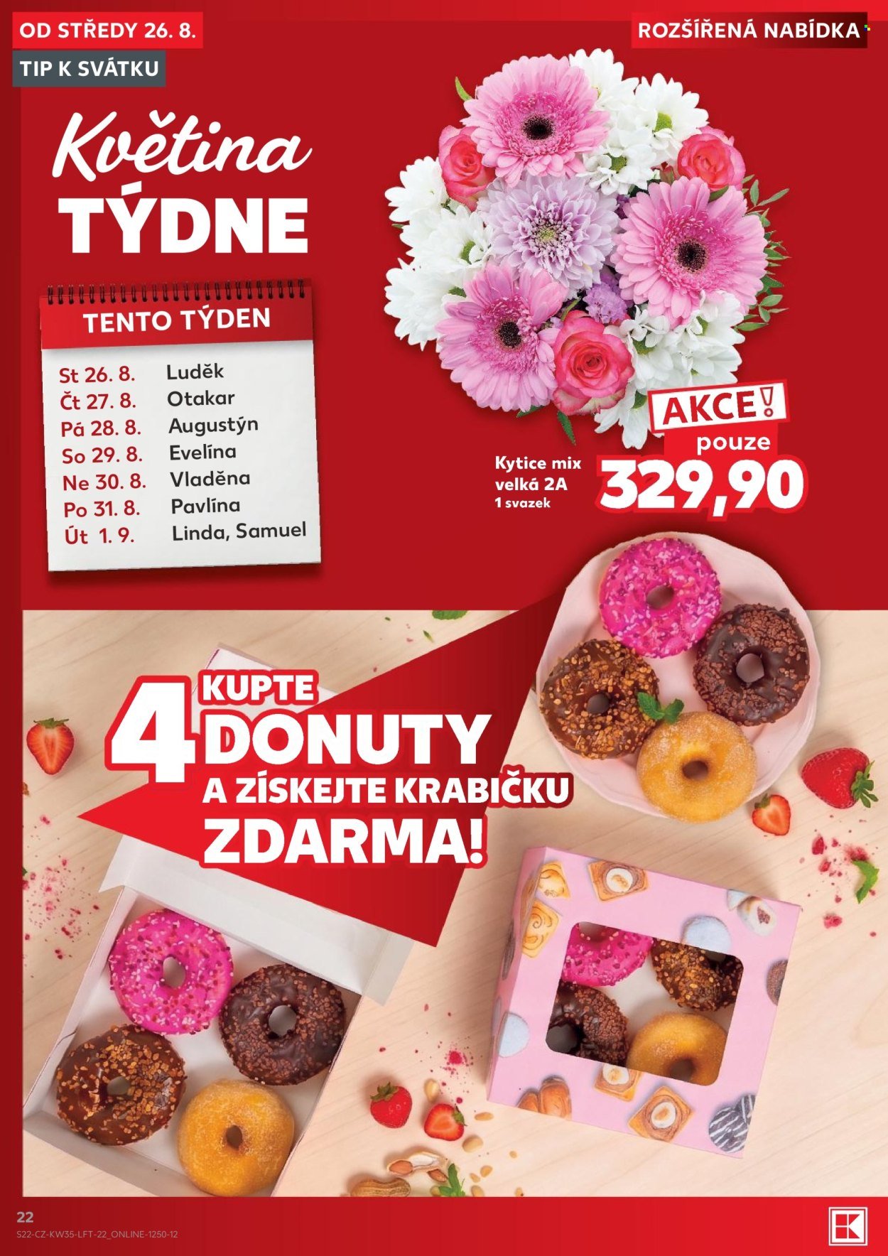 KAUFLAND leták - Od středy 26.8.2026