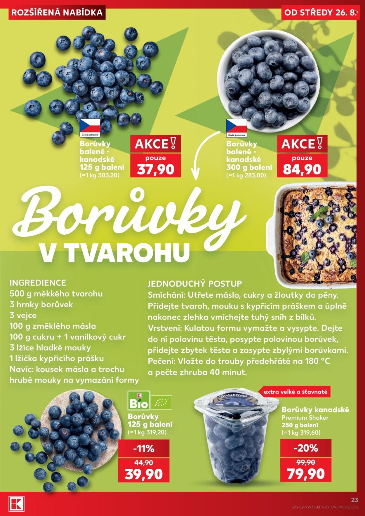 KAUFLAND leták - Od středy 26.8.2026