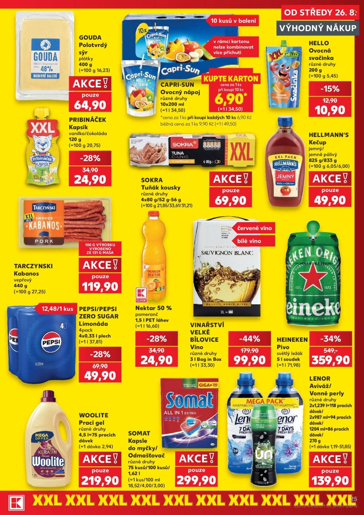KAUFLAND leták - Od středy 26.8.2026
