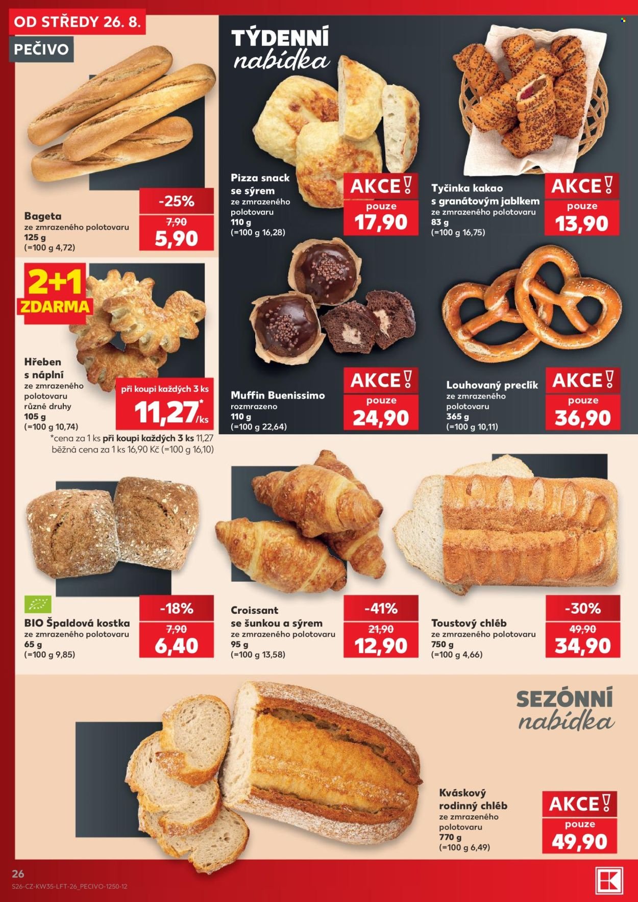 KAUFLAND leták - Od středy 26.8.2026