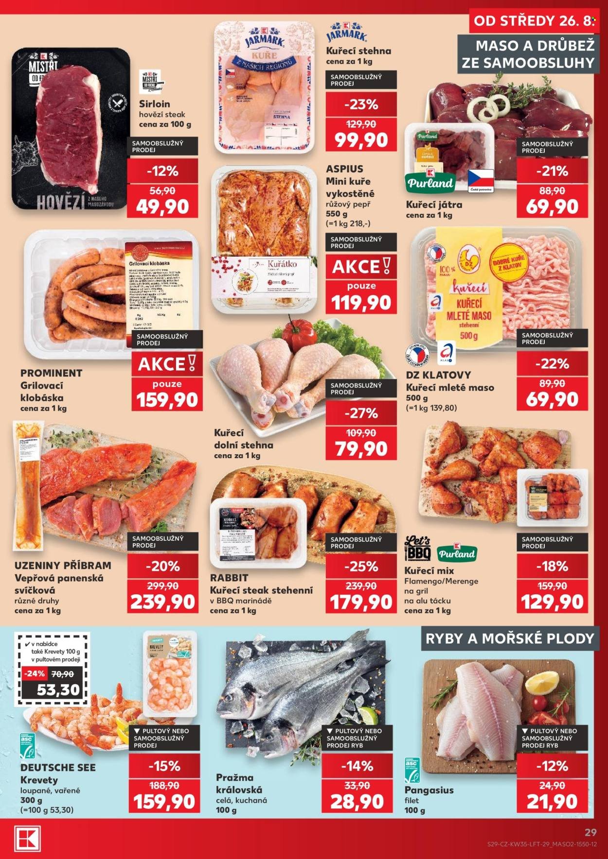 KAUFLAND leták - Od středy 26.8.2026