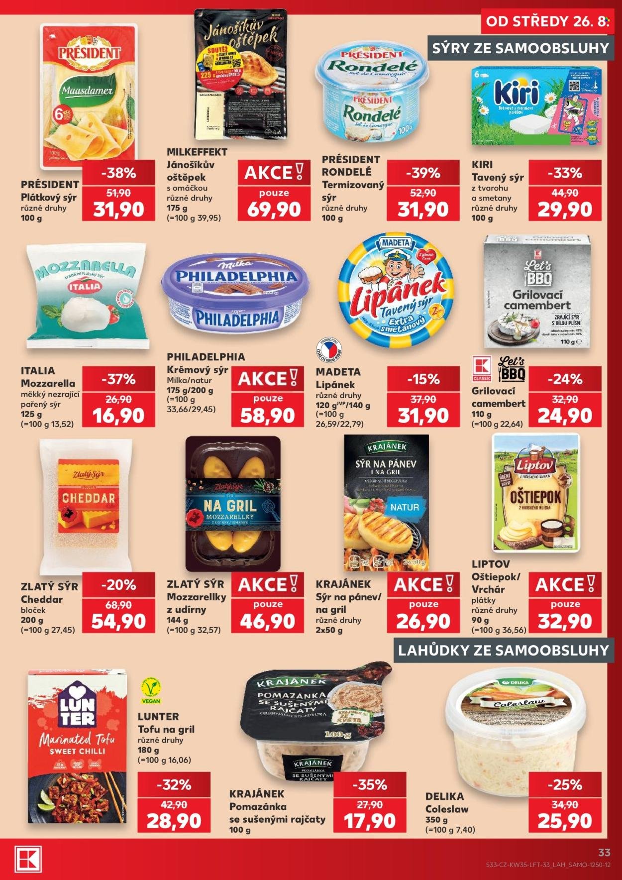 KAUFLAND leták - Od středy 26.8.2026