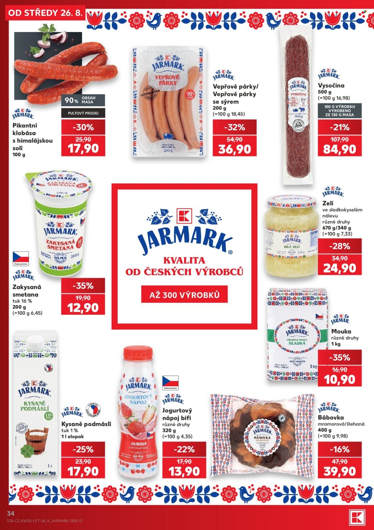KAUFLAND leták - Od středy 26.8.2026
