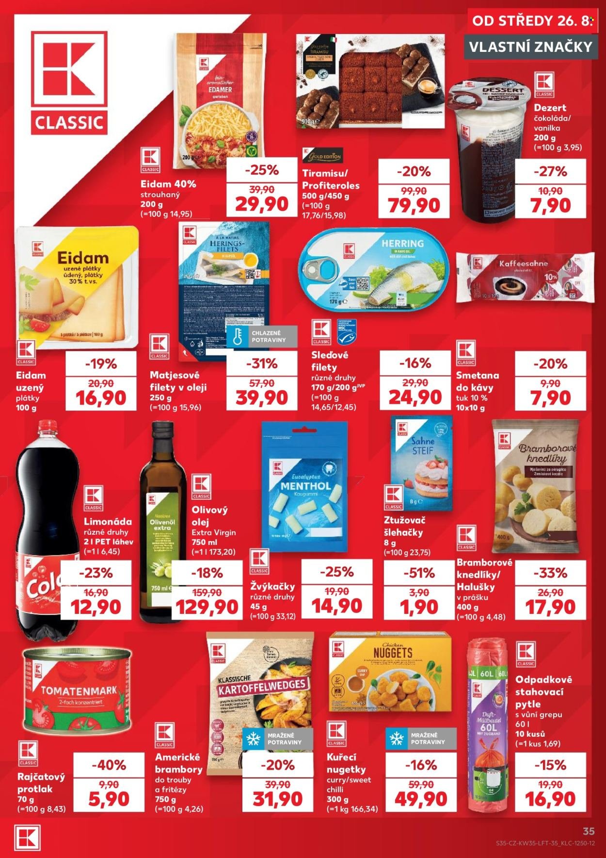 KAUFLAND leták - Od středy 26.8.2026