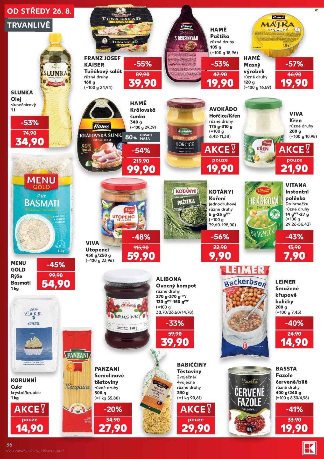 KAUFLAND leták - Od středy 26.8.2026