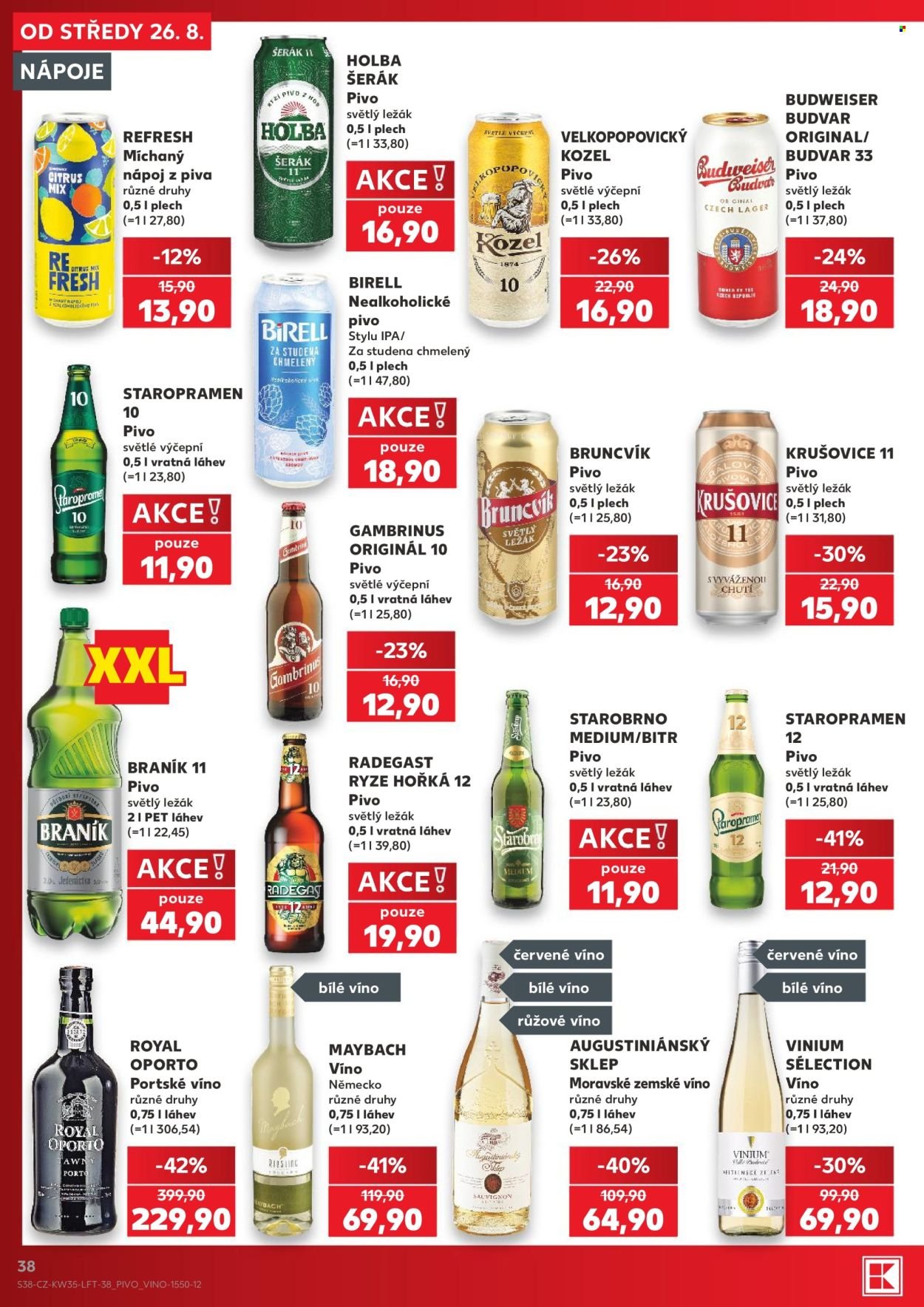 KAUFLAND leták - Od středy 26.8.2026