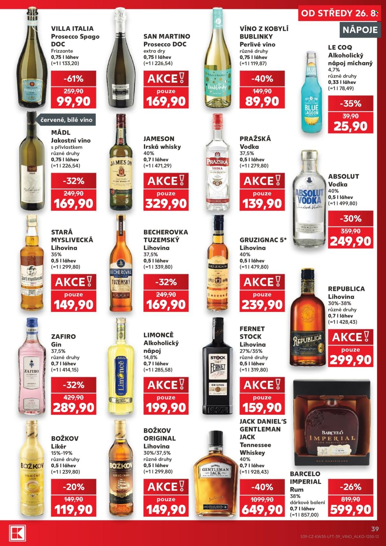 KAUFLAND leták - Od středy 26.8.2026