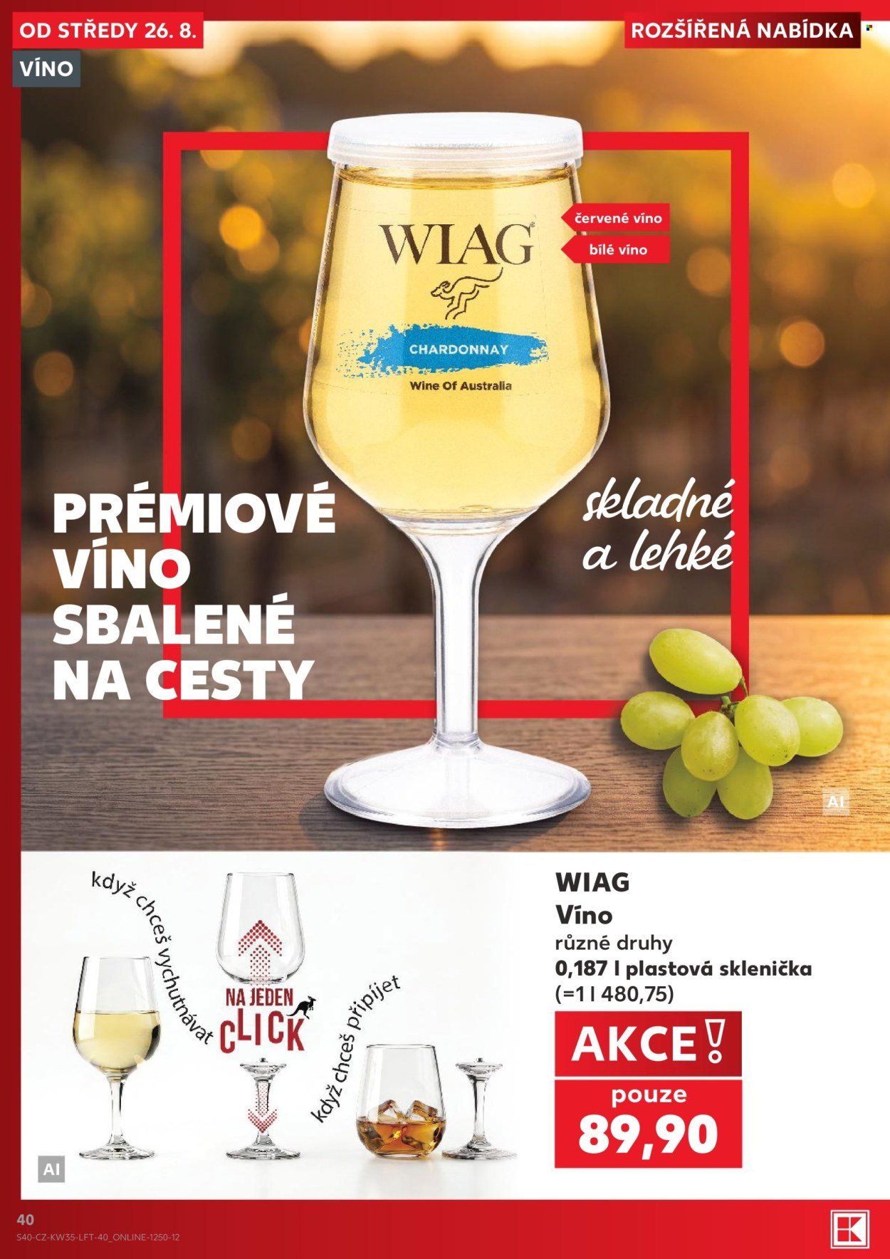 KAUFLAND leták - Od středy 26.8.2026