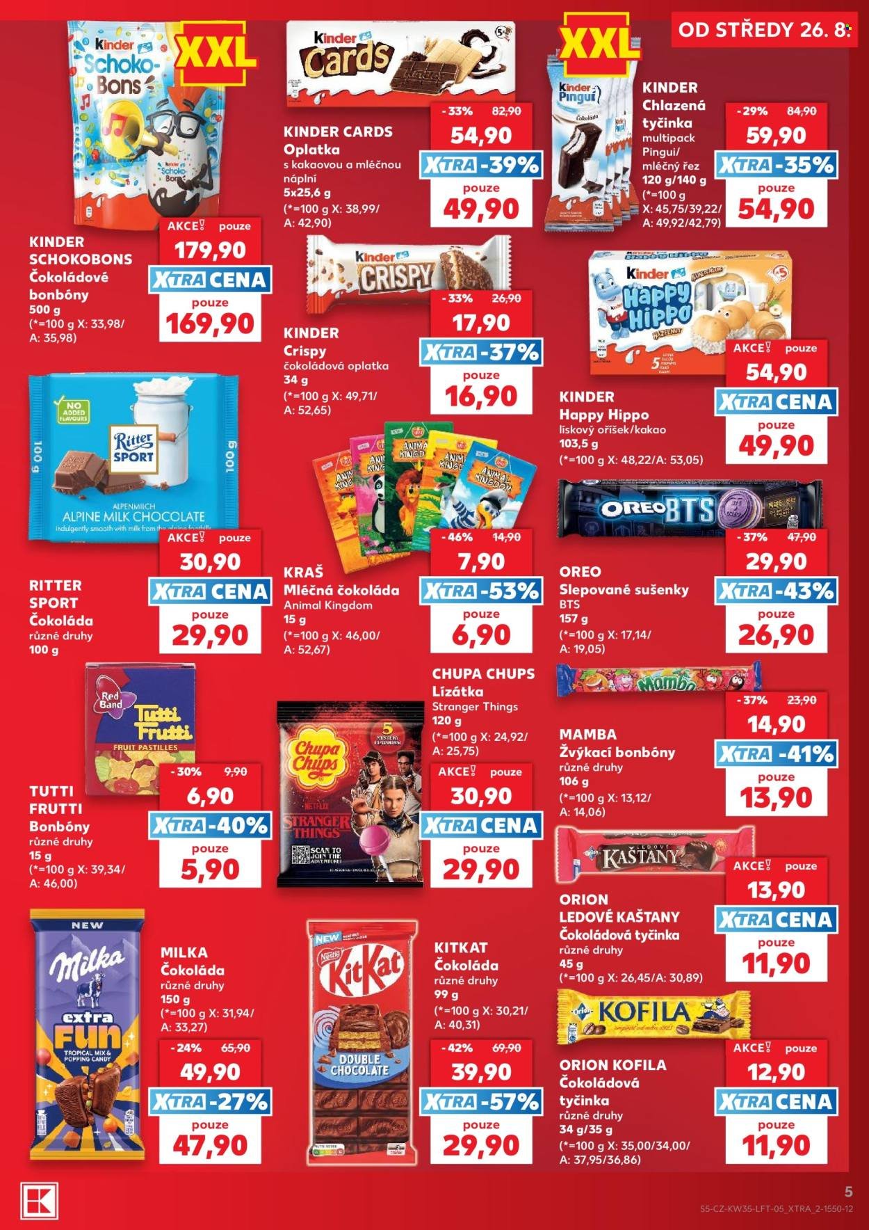 KAUFLAND leták - Od středy 26.8.2026