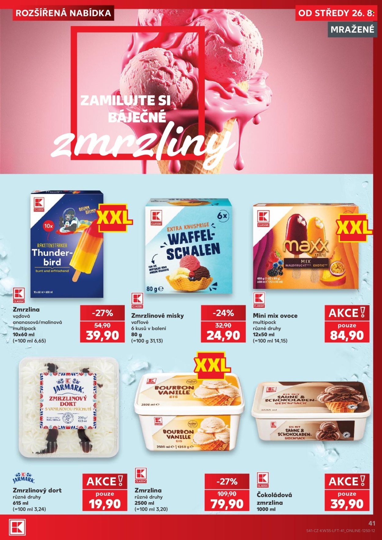 KAUFLAND leták - Od středy 26.8.2026
