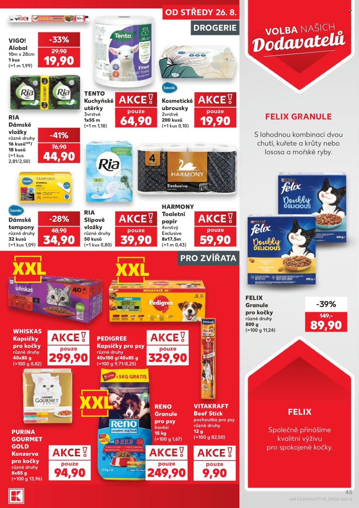 KAUFLAND leták - Od středy 26.8.2026