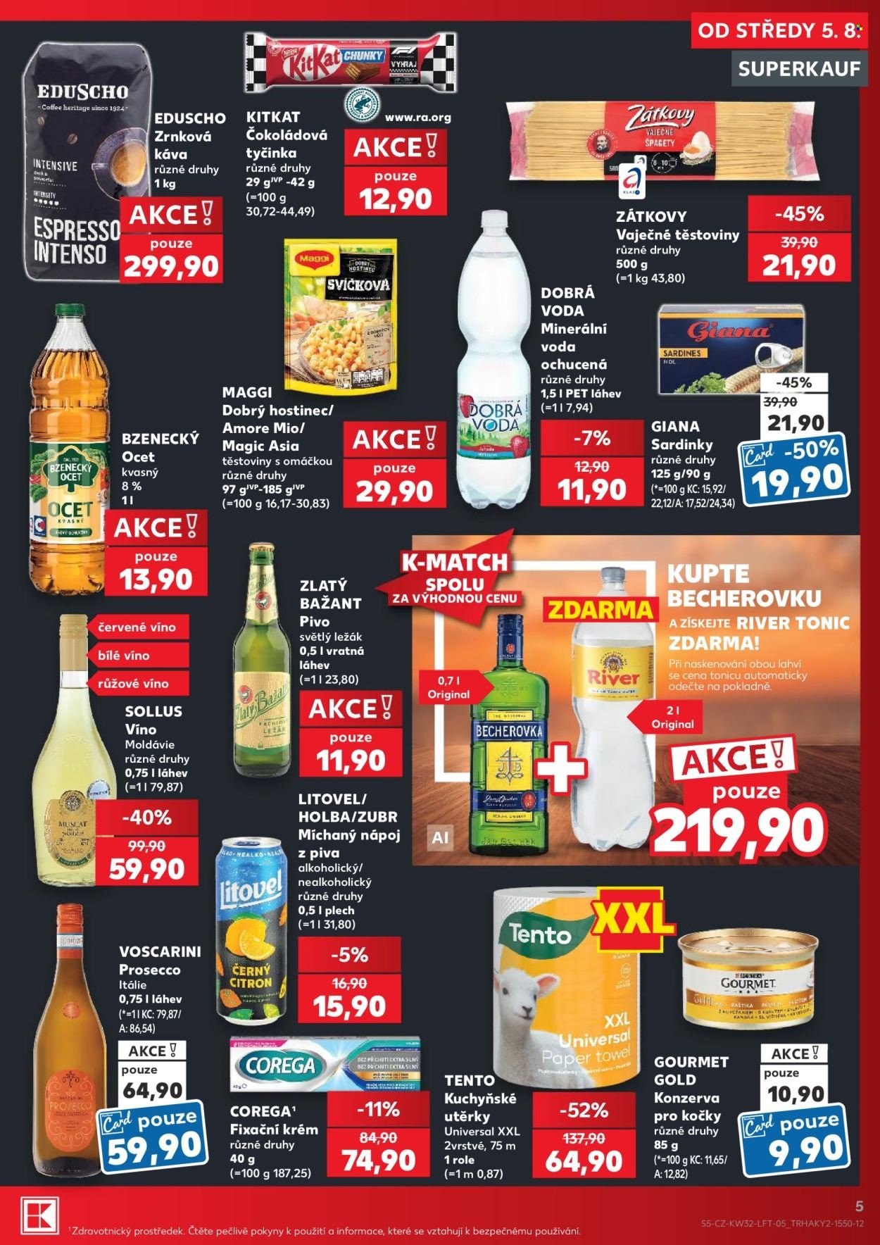 KAUFLAND leták - Od středy 5.8.2026