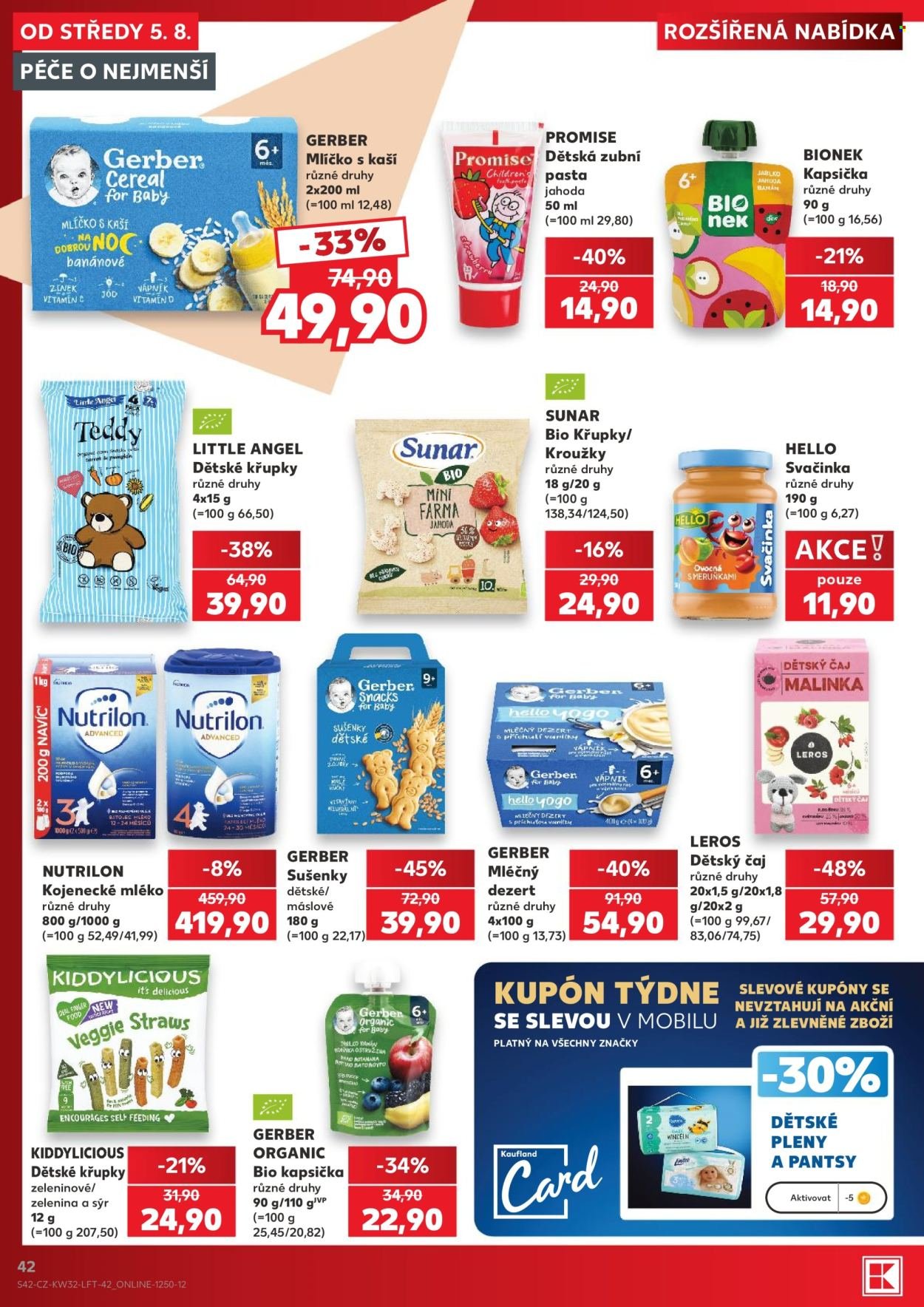 KAUFLAND leták - Od středy 5.8.2026