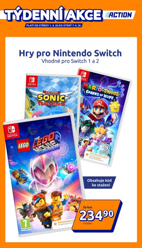 ACTION leták - Od středy 1.4.2026 (2026-04-01 - 2026-04-07)