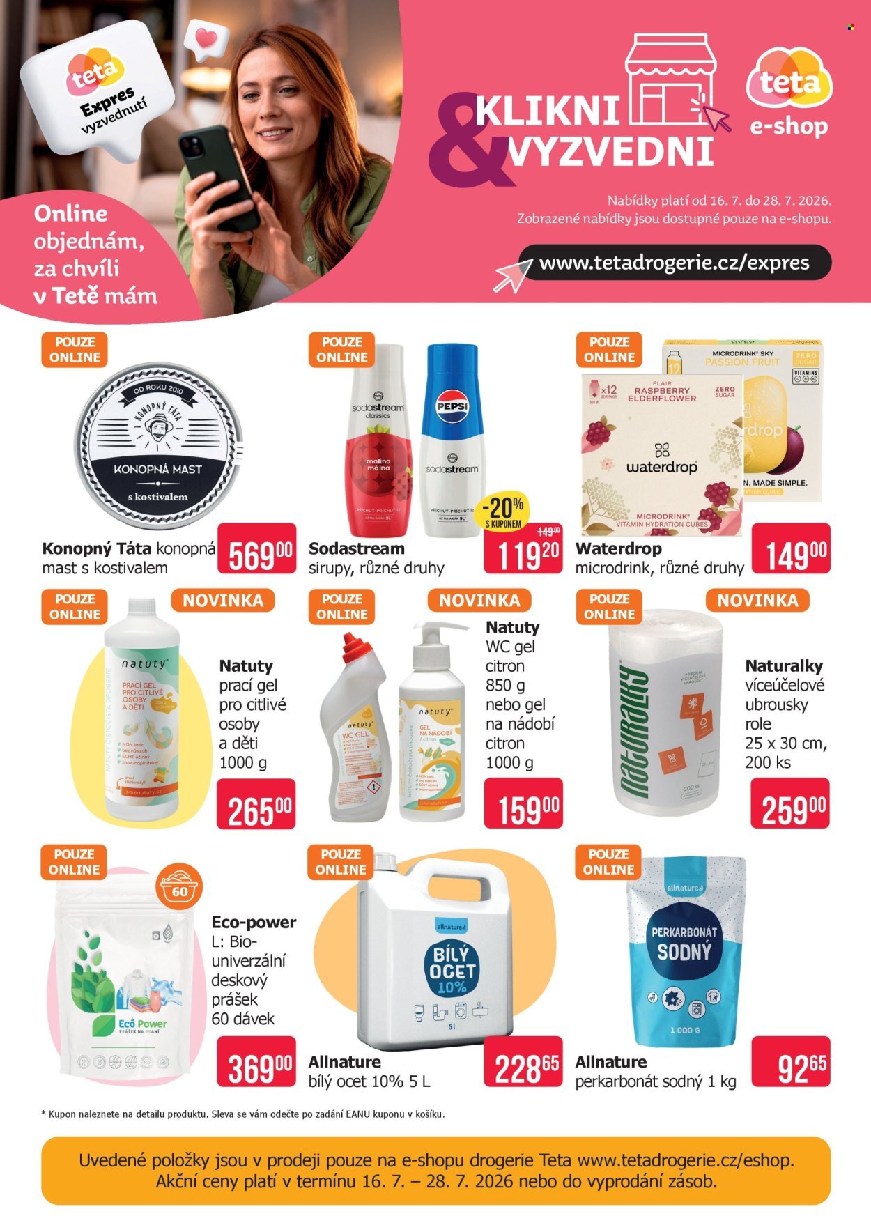 TETA DROGERIE leták - Od čtvrtka 16.7.2026