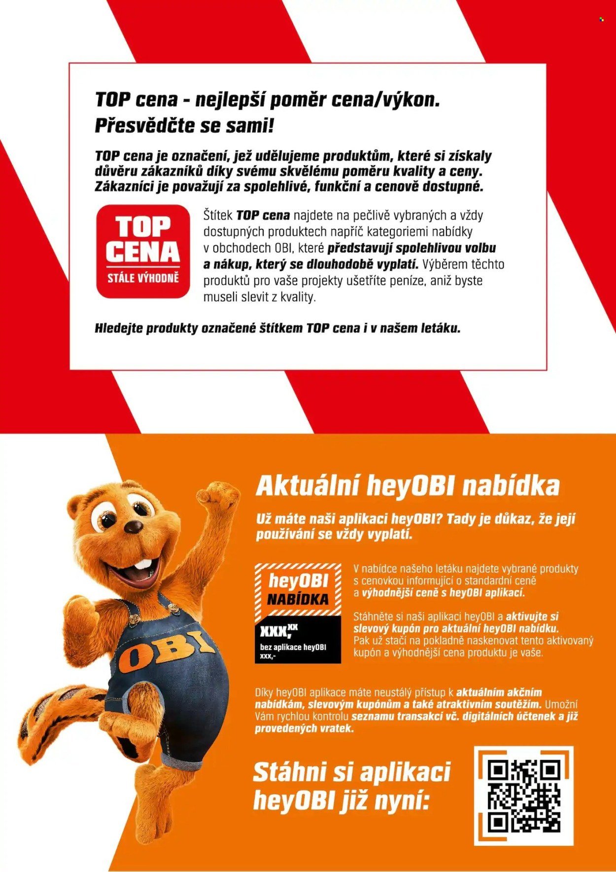 OBI leták - Proměny interiéru neznají roční období