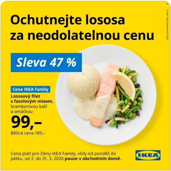IKEA leták - Od neděle 1.3.2026 (2026-03-01 - 2026-03-31)