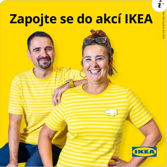 IKEA leták - Od neděle 1.3.2026 (2026-03-01 - 2026-03-31)