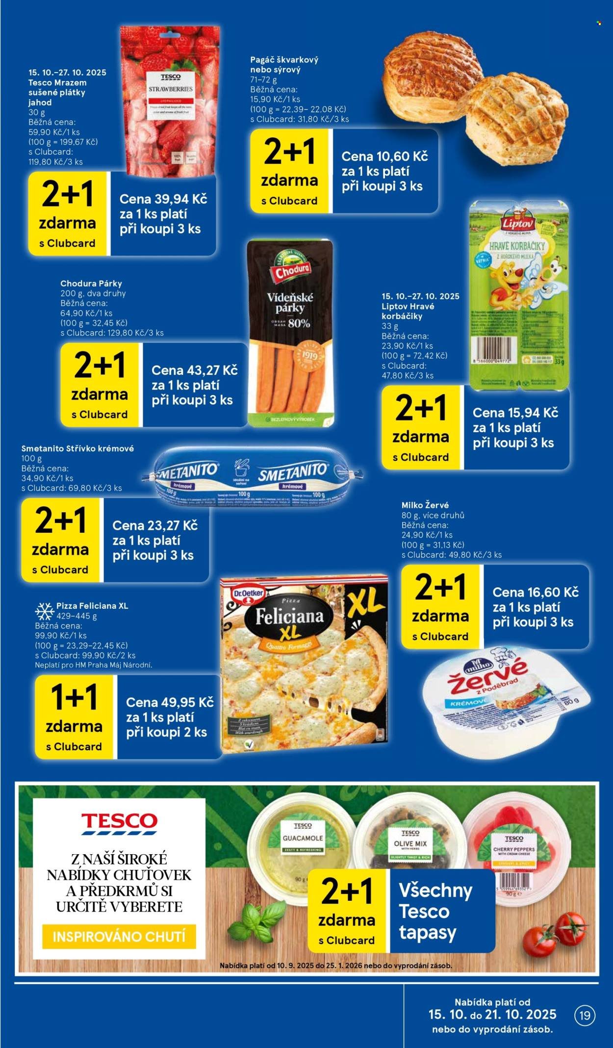 TESCO leták - Clubcard šetří peníze. (2025-10-15 - 2025-10-21)
