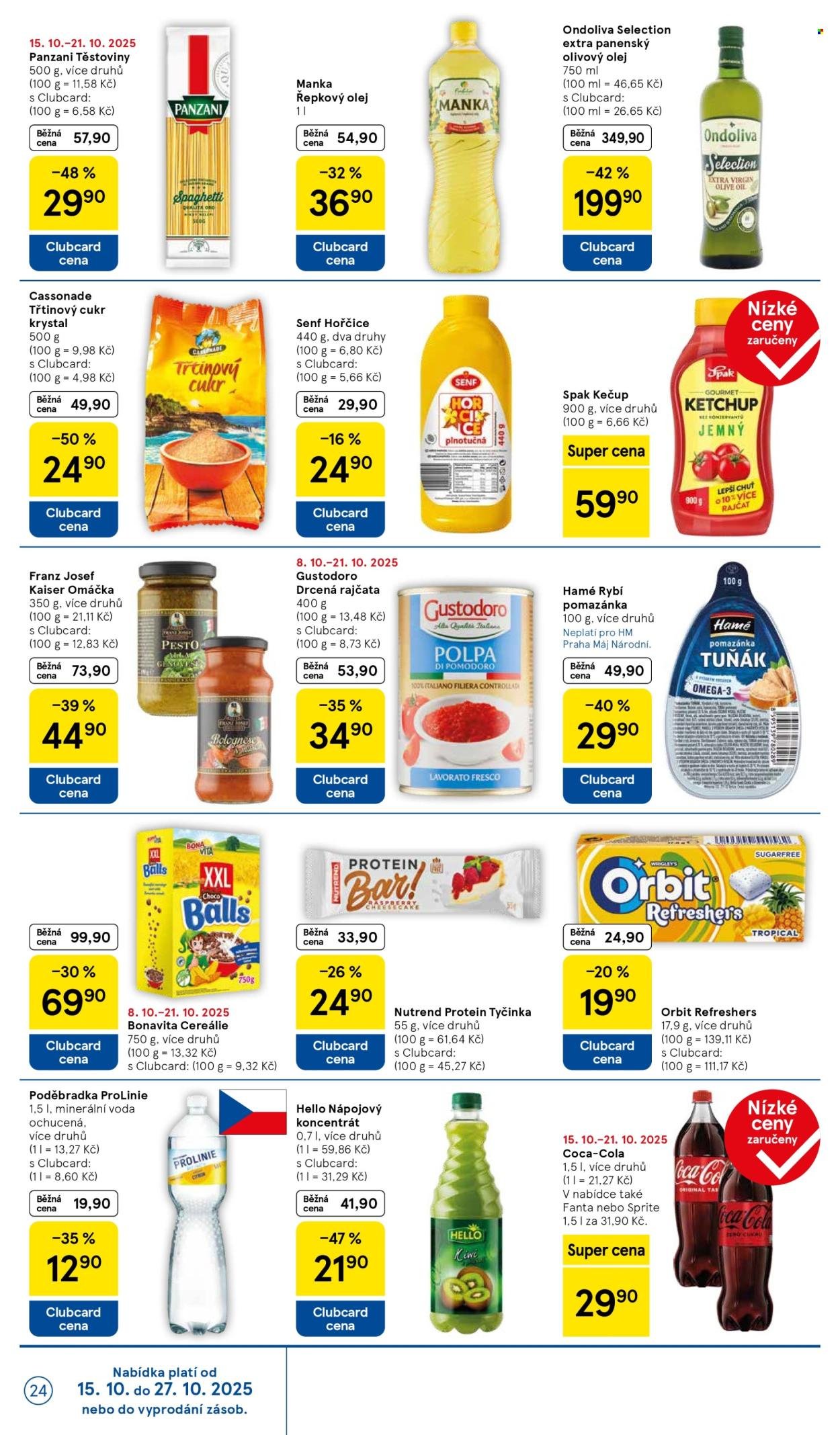 TESCO leták - Clubcard šetří peníze. (2025-10-15 - 2025-10-21)