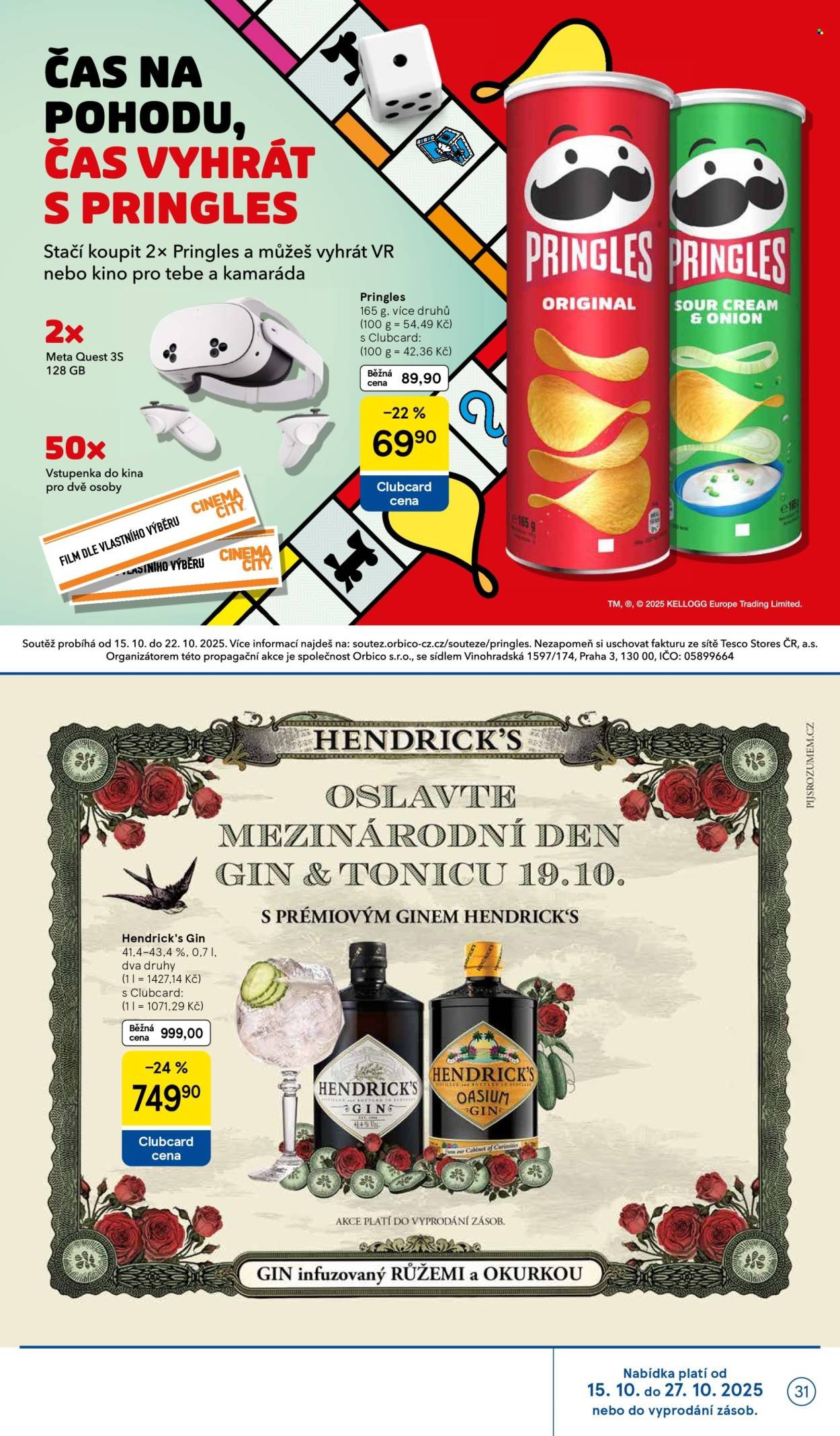TESCO leták - Clubcard šetří peníze. (2025-10-15 - 2025-10-21)